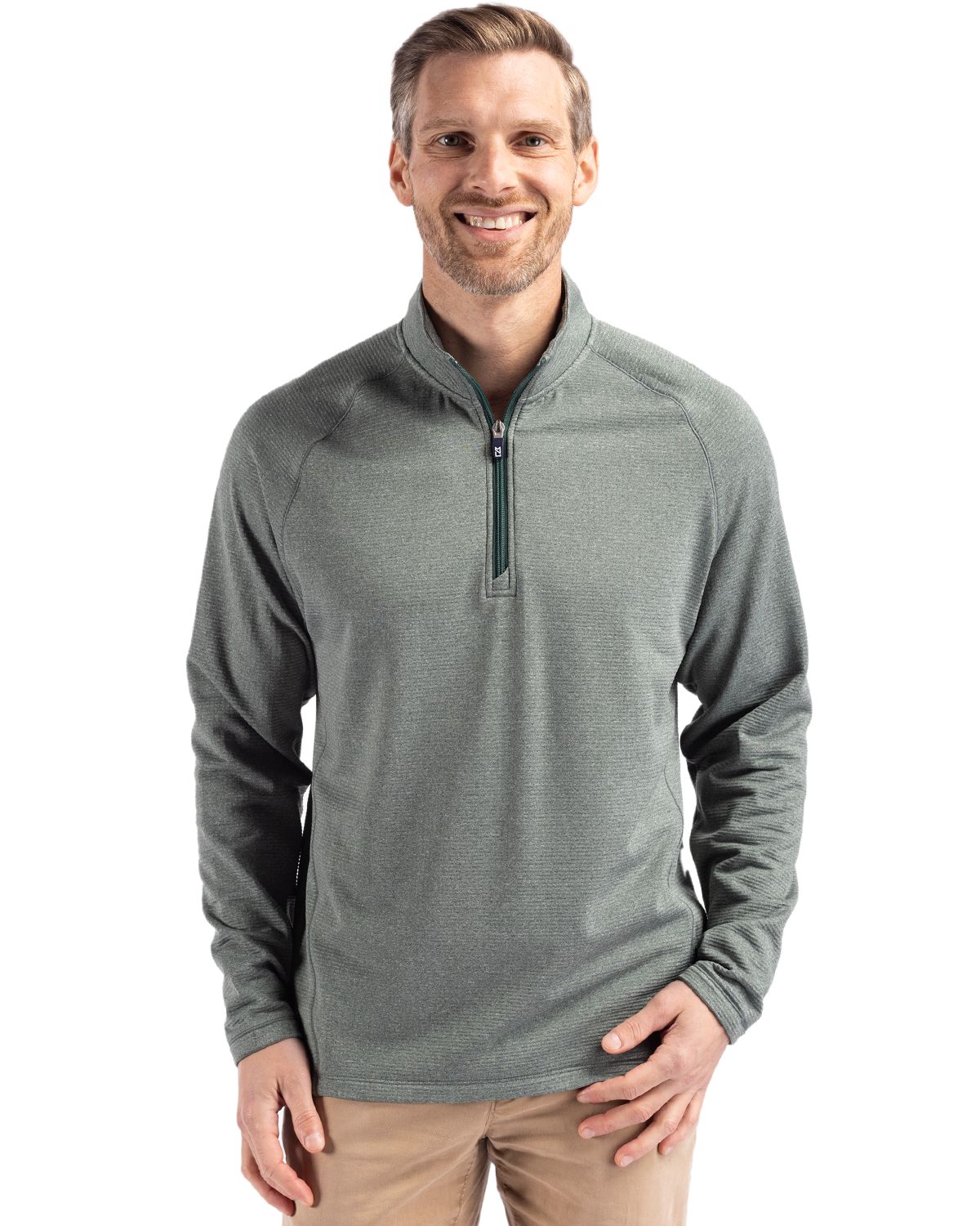 Cutter & Buck Peshastin Epic Versatility Recycled Fleece Mens Half Zip