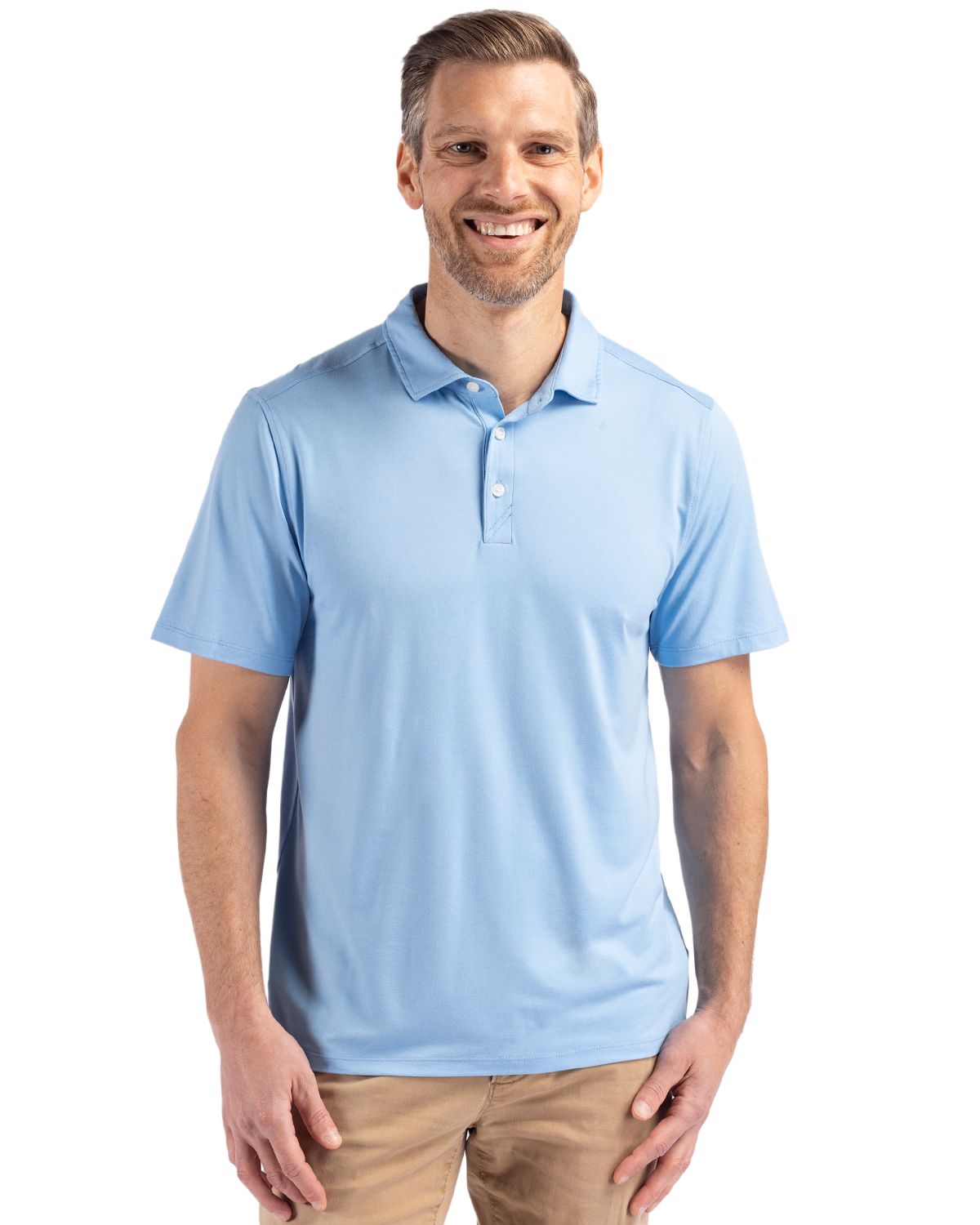 Cutter & Buck Coastline Recycled Double Peached Mens Polo