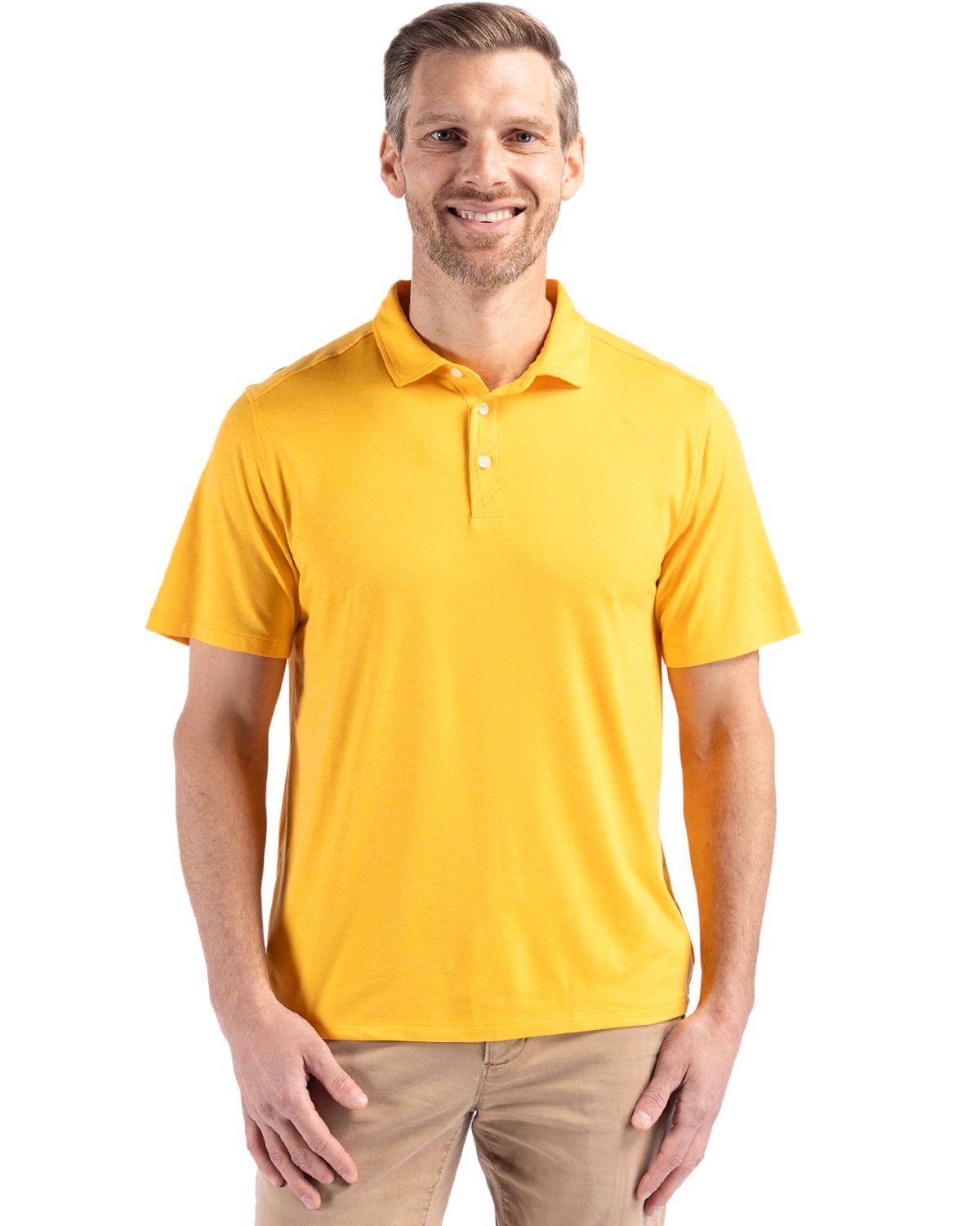 Cutter & Buck Coastline Recycled Double Peached Mens Polo