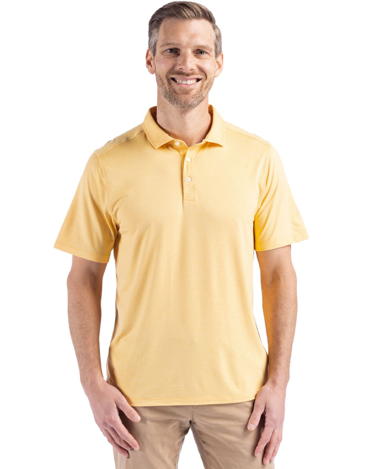 Cutter & Buck Coastline Recycled Double Peached Mens Polo