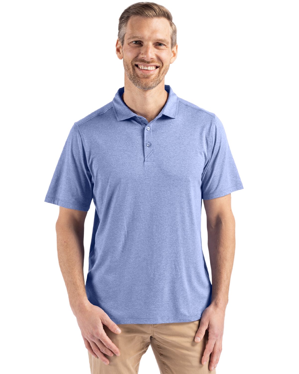 Cutter & Buck Coastline Recycled Double Peached Mens Polo