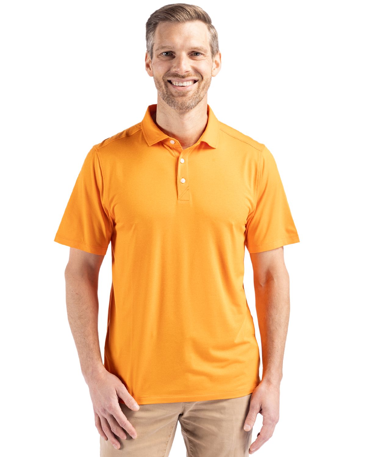Cutter & Buck Coastline Recycled Double Peached Mens Polo