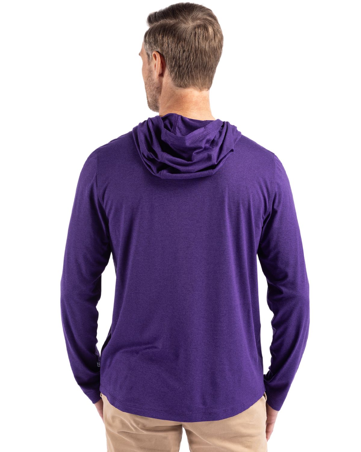 Cutter & Buck Coastline Recycled Double Peached Mens Hooded Pullover