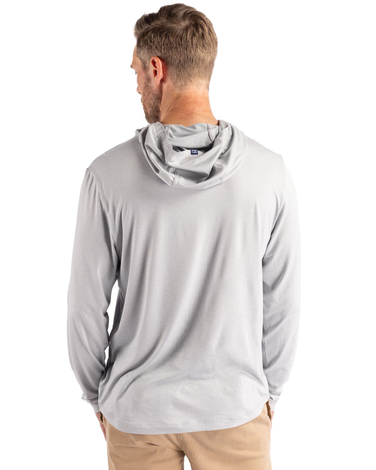 Cutter & Buck Coastline Recycled Double Peached Mens Hooded Pullover