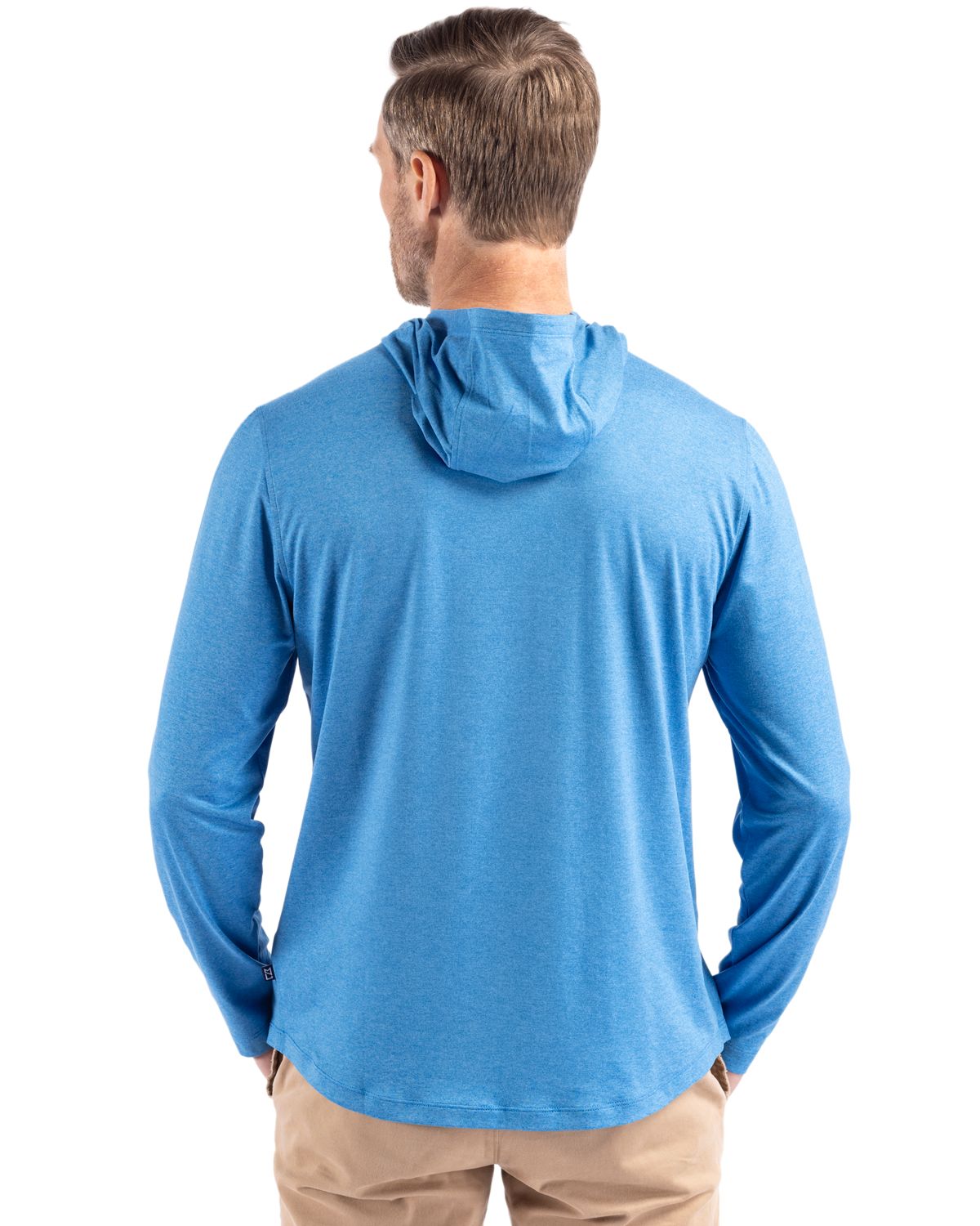 Cutter & Buck Coastline Recycled Double Peached Mens Hooded Pullover