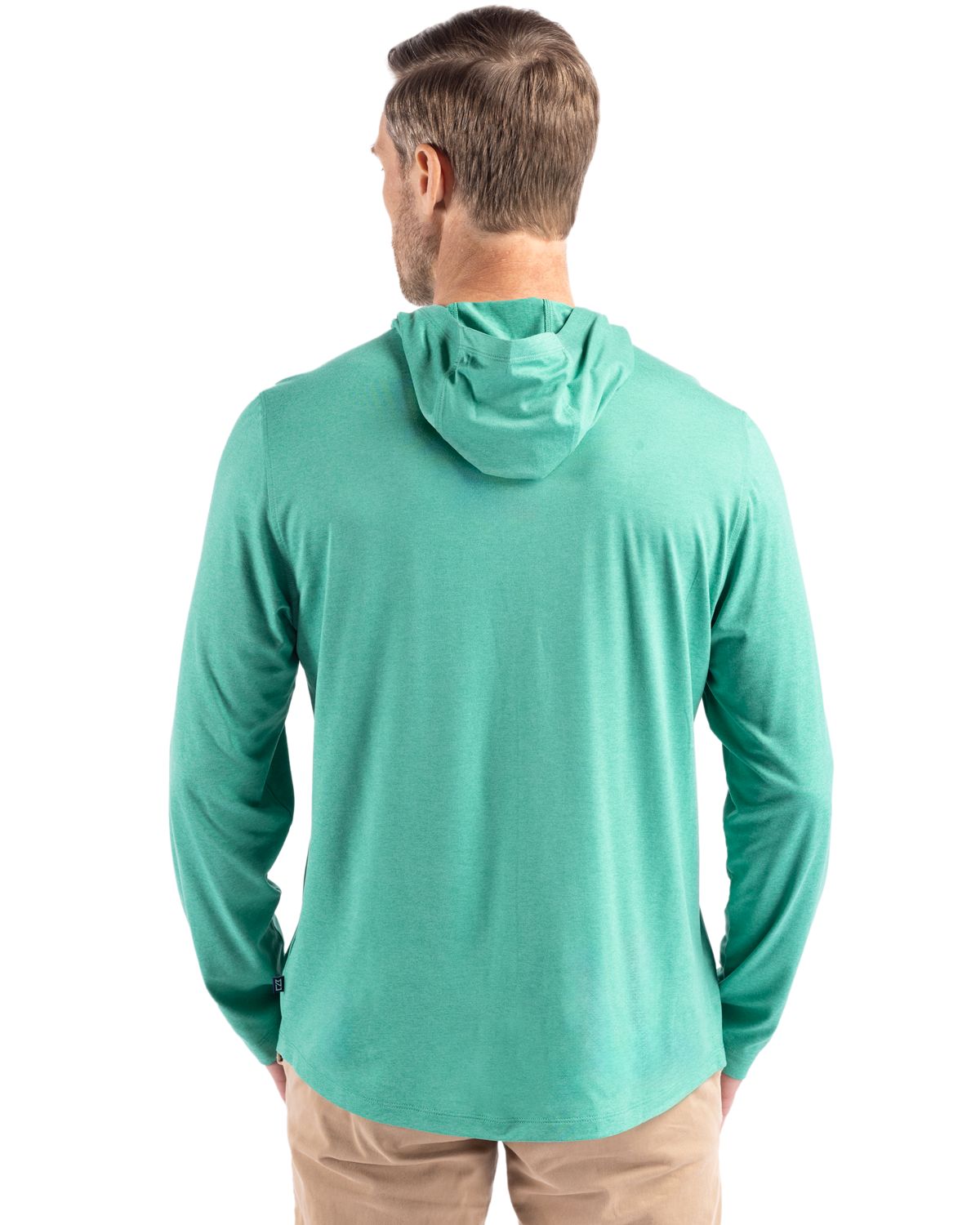 Cutter & Buck Coastline Recycled Double Peached Mens Hooded Pullover