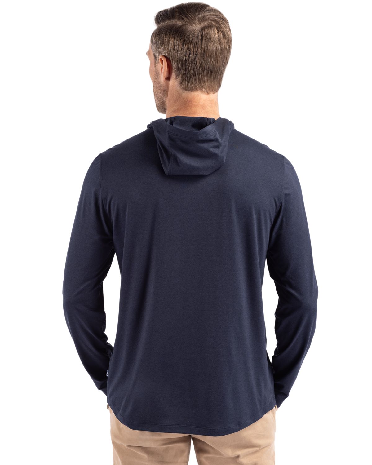 Cutter & Buck Coastline Recycled Double Peached Mens Hooded Pullover