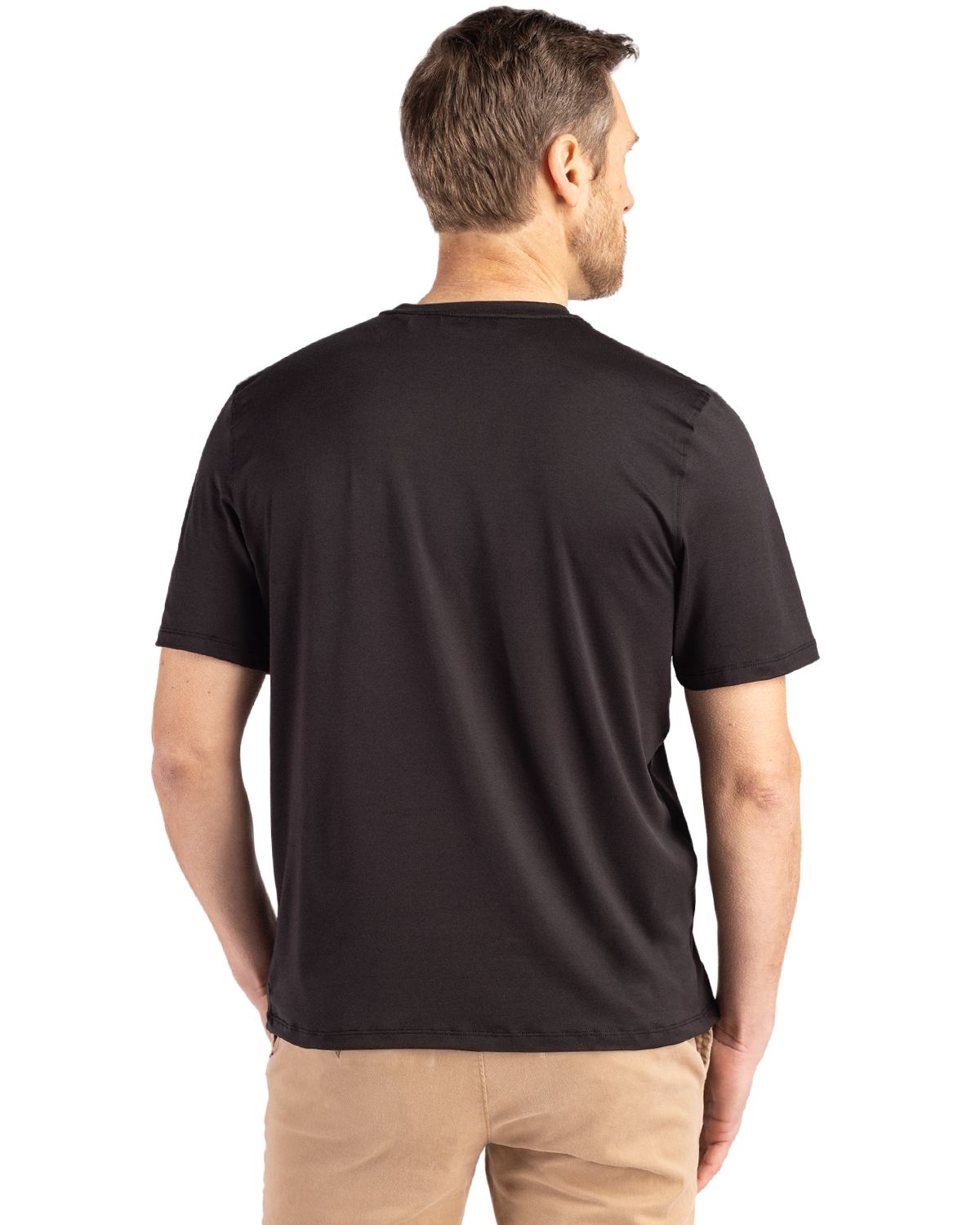 Cutter & Buck Coastline Recycled Double Peached Mens Short Sleeve Tee
