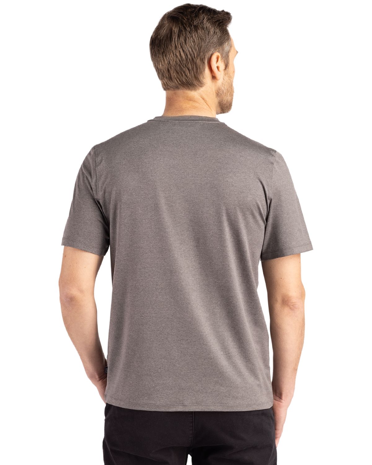 Cutter & Buck Coastline Recycled Double Peached Mens Short Sleeve Tee