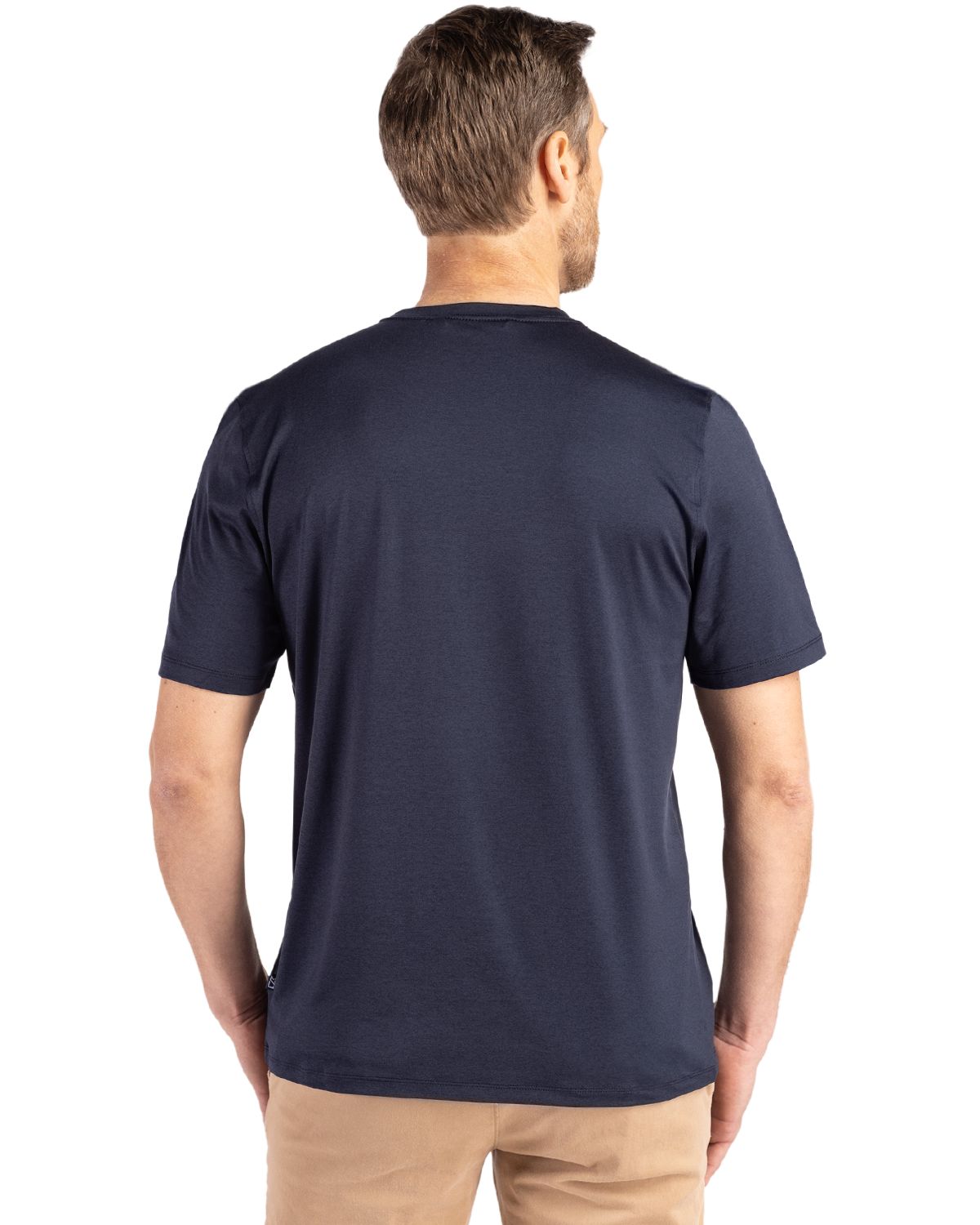 Cutter & Buck Coastline Recycled Double Peached Mens Short Sleeve Tee