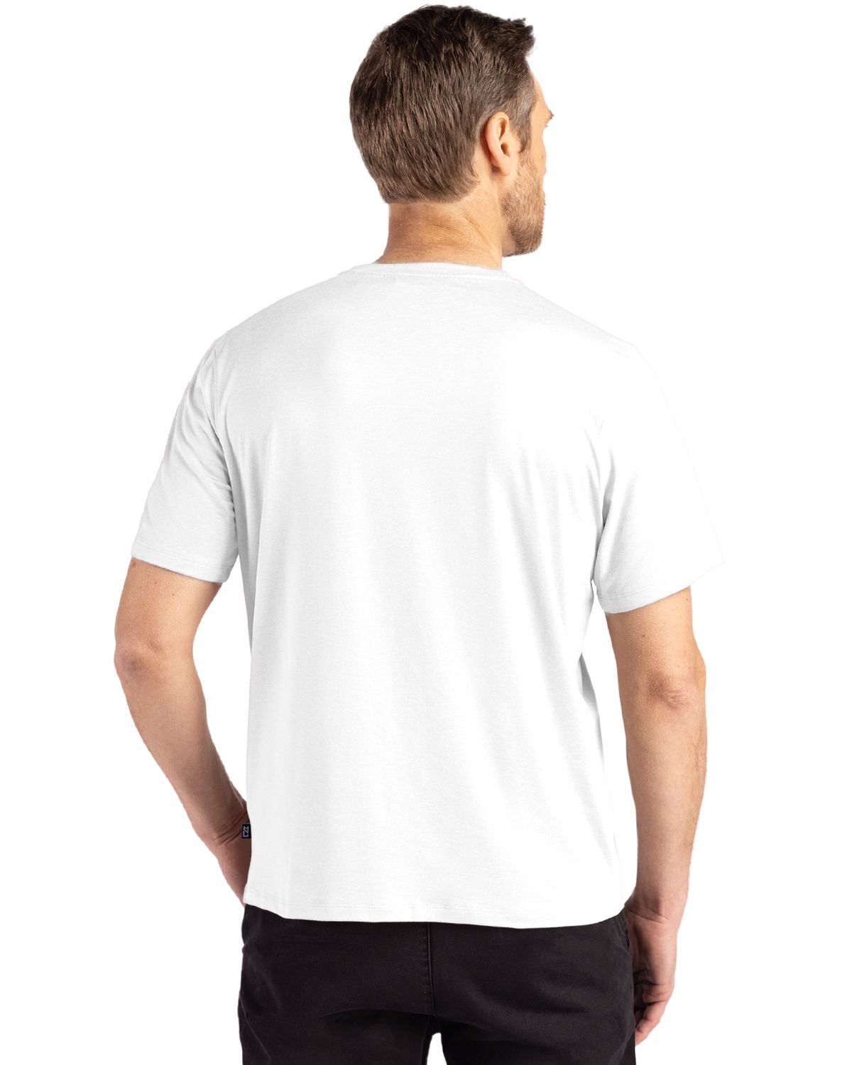 Cutter & Buck Coastline Recycled Double Peached Mens Short Sleeve Tee