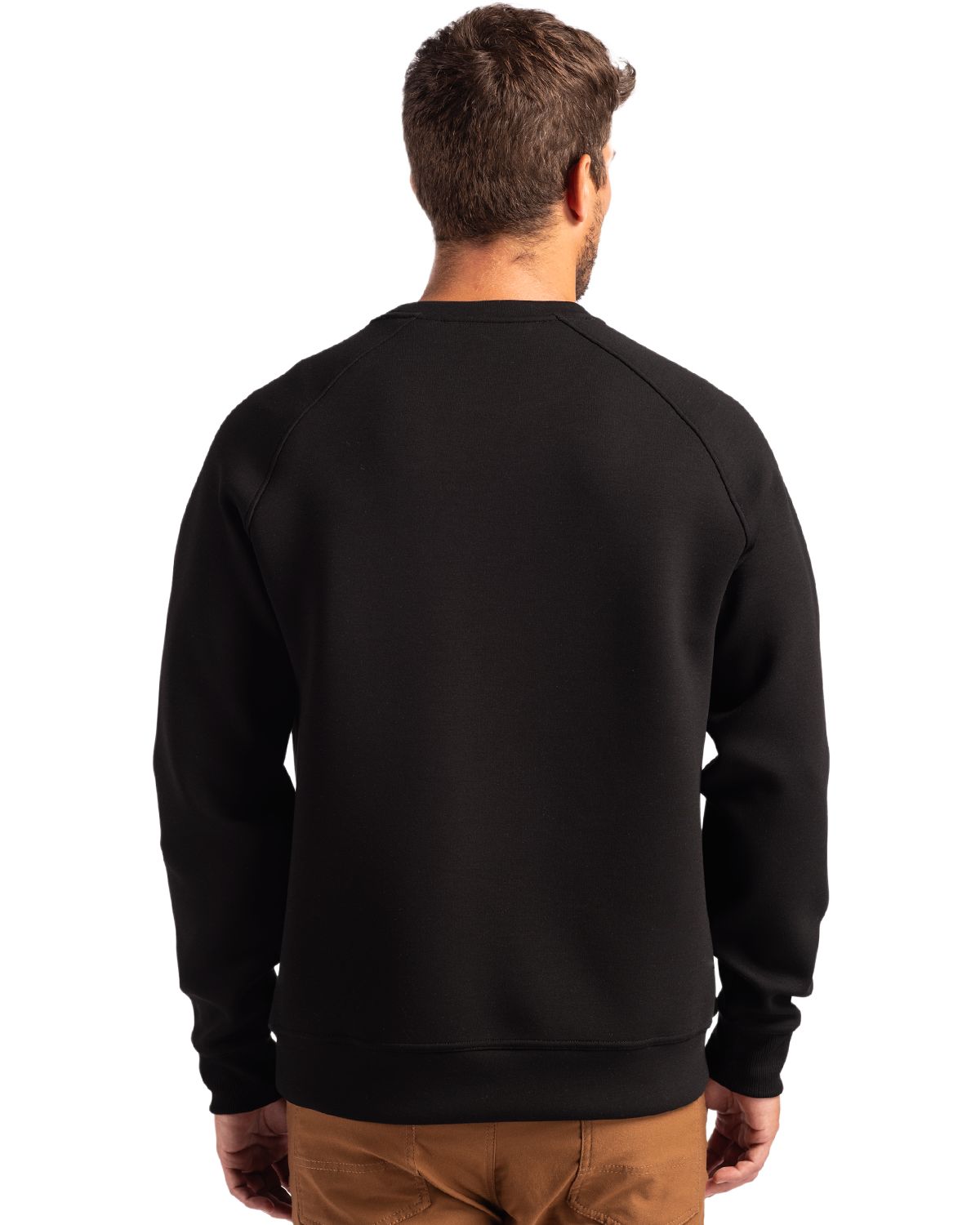 Cutter & Buck Roam Recycled Buttery-Soft Knit Mens Crew Neck Pullover