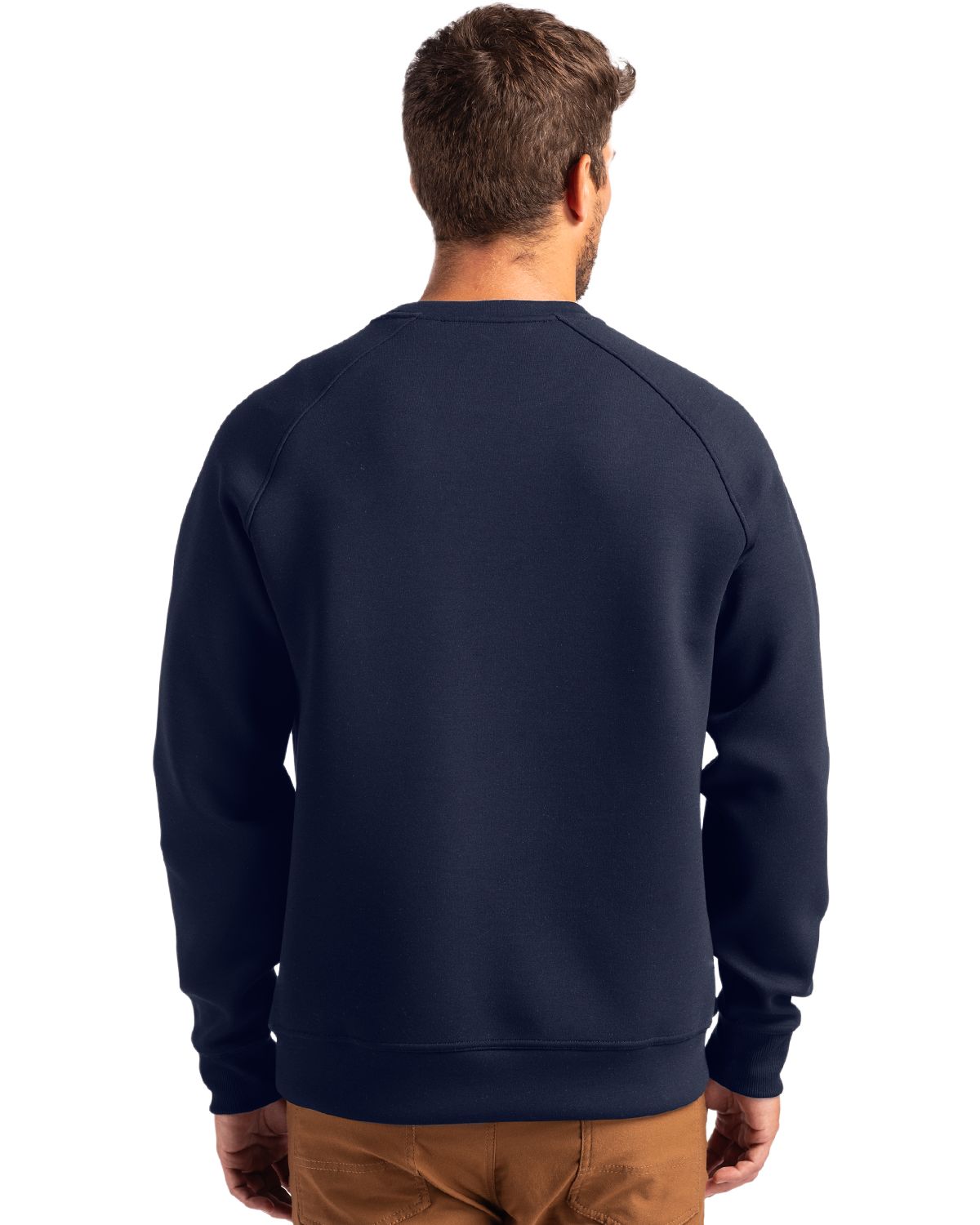 Cutter & Buck Roam Recycled Buttery-Soft Knit Mens Crew Neck Pullover