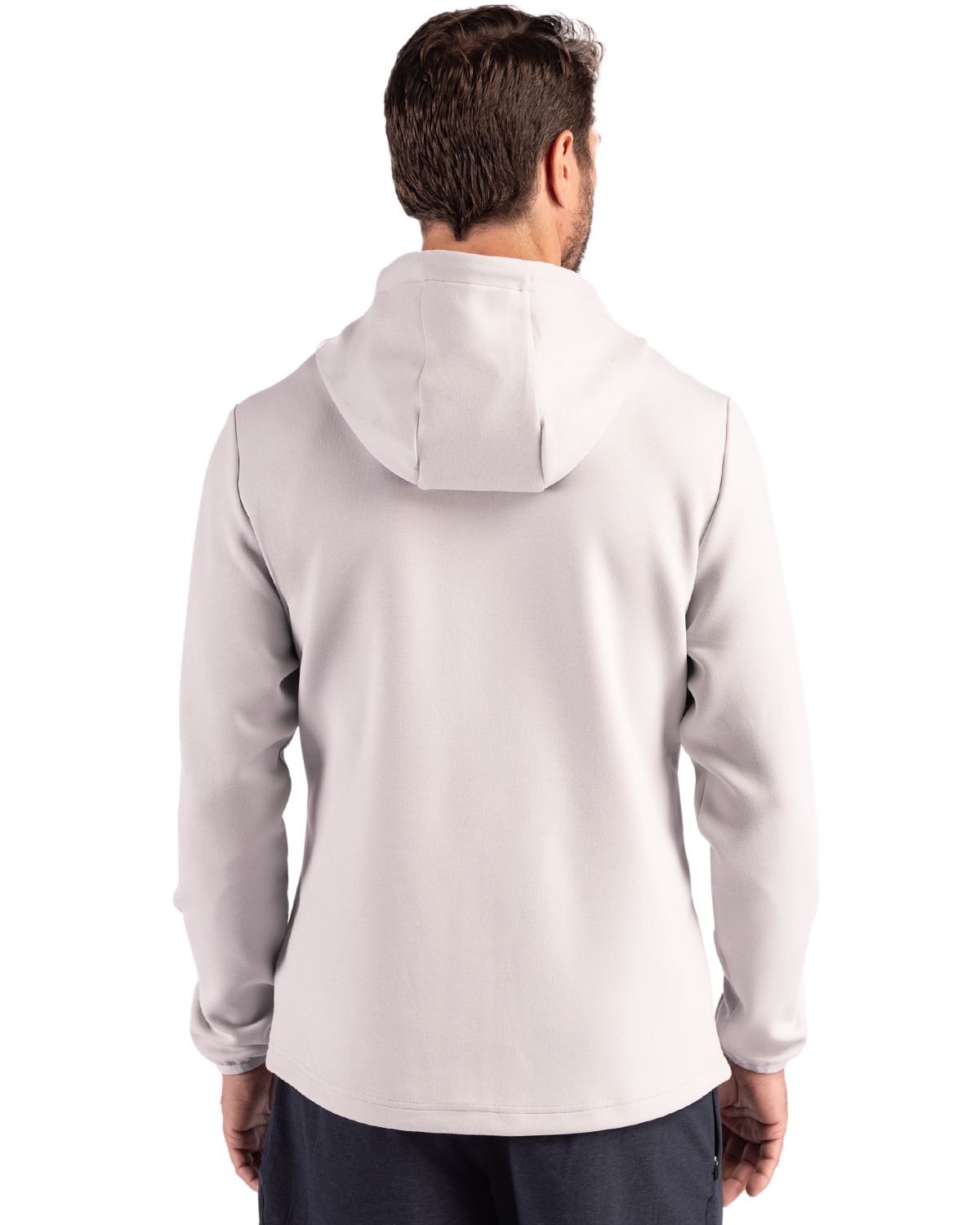 Cutter & Buck Roam Recycled Buttery-Soft Knit Mens Full Zip Hooded Jacket
