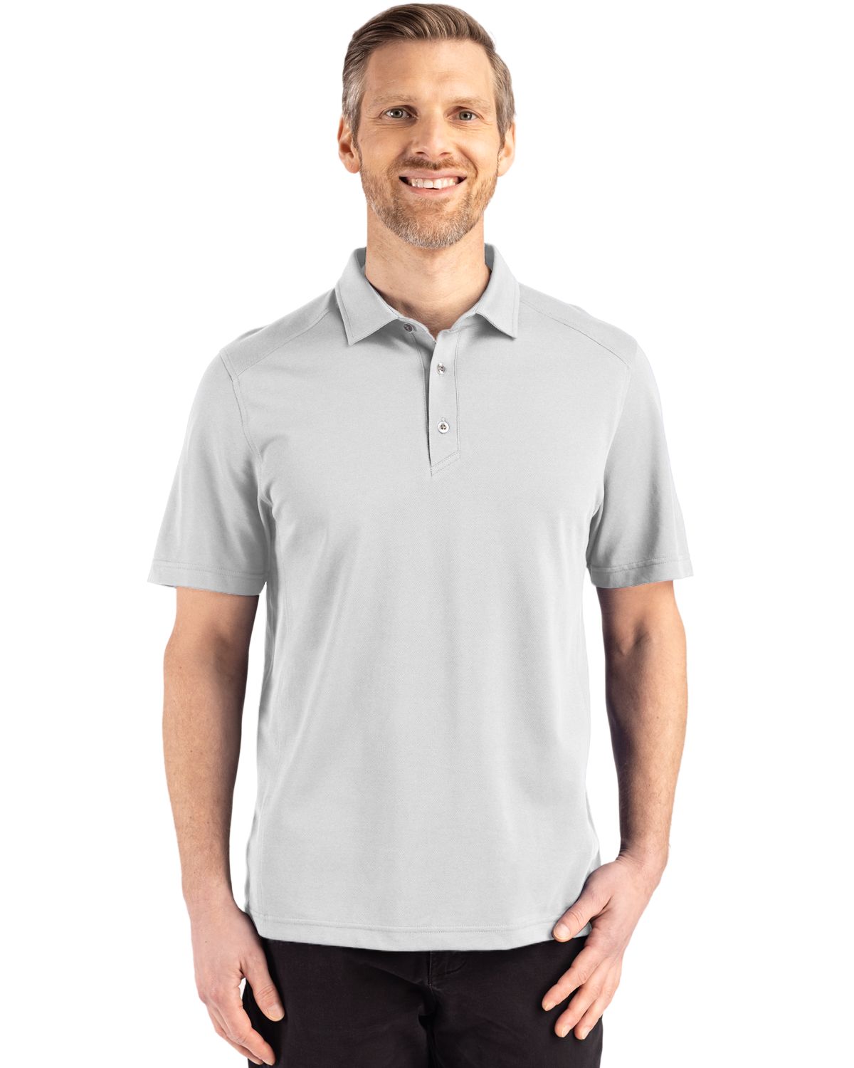 Cutter & Buck Advantage Refresh Epic Confidence Recycled Tri-Blend Pique Mens Big & Tall Polo