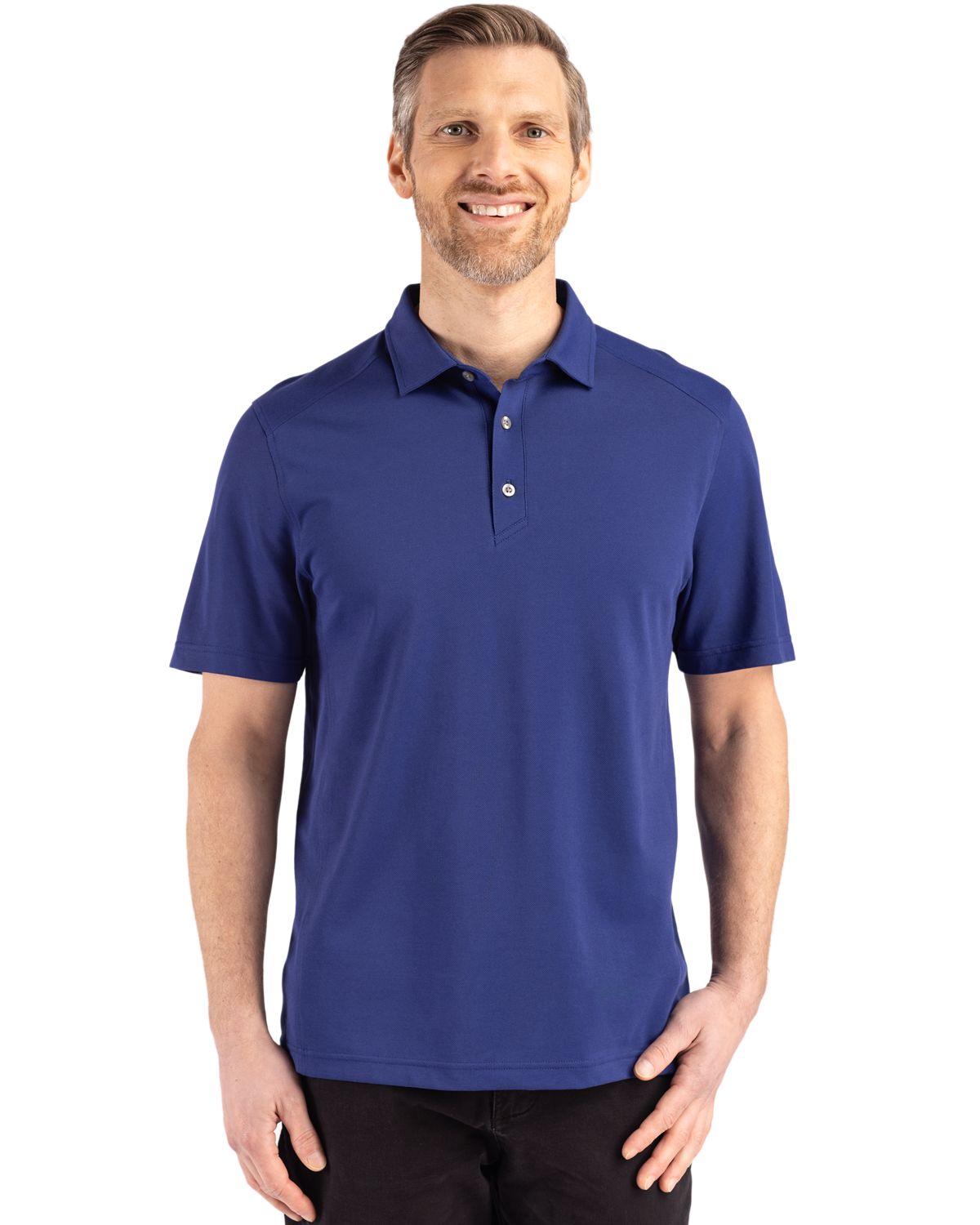 Cutter & Buck Advantage Refresh Epic Confidence Recycled Tri-Blend Pique Mens Polo