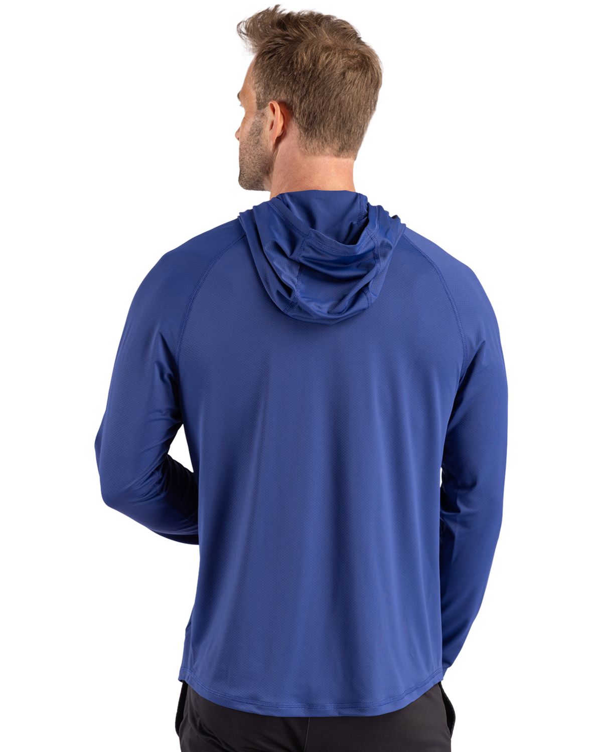 Cutter & Buck Prospect Recycled Featherlight Stretch Mens Hooded Pullover