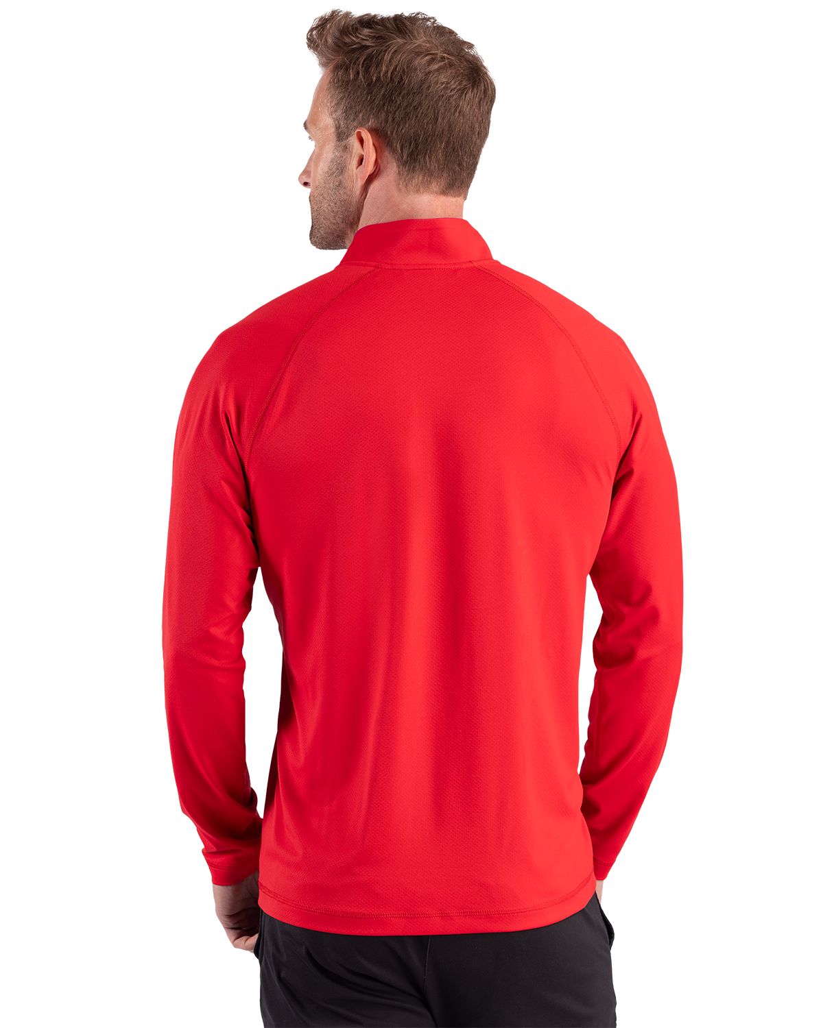 Cutter & Buck Prospect Recycled Featherlight Stretch Mens Quarter Zip