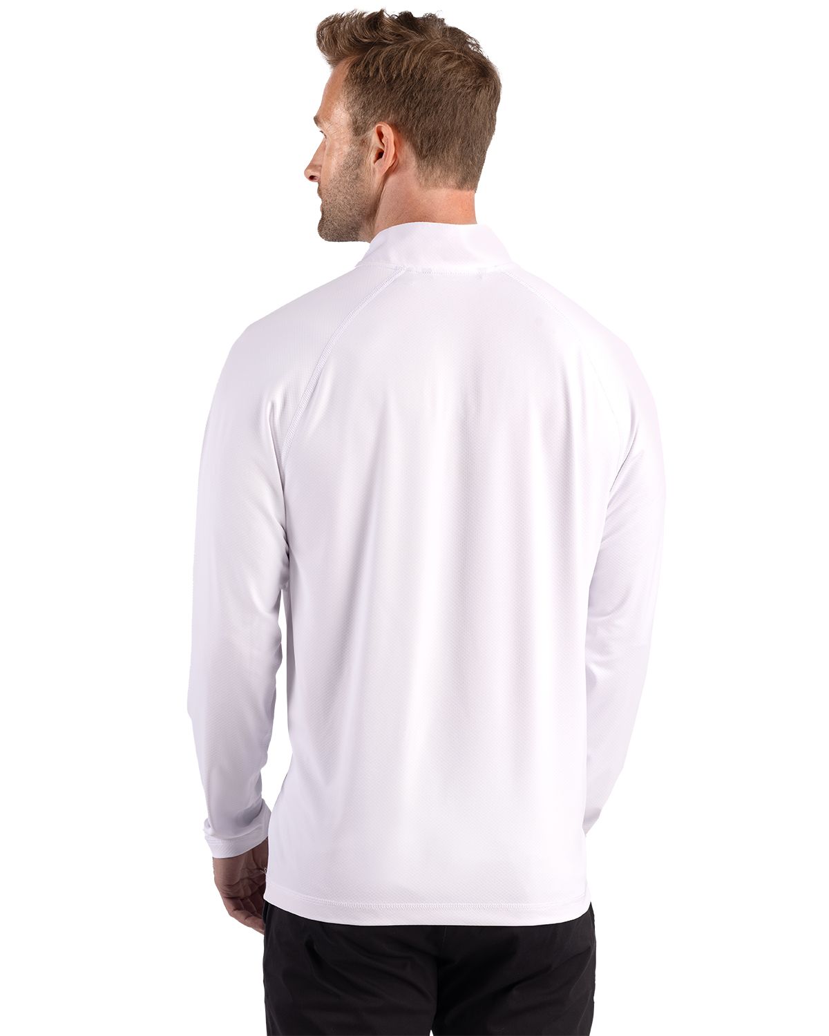 Cutter & Buck Prospect Recycled Featherlight Stretch Mens Quarter Zip