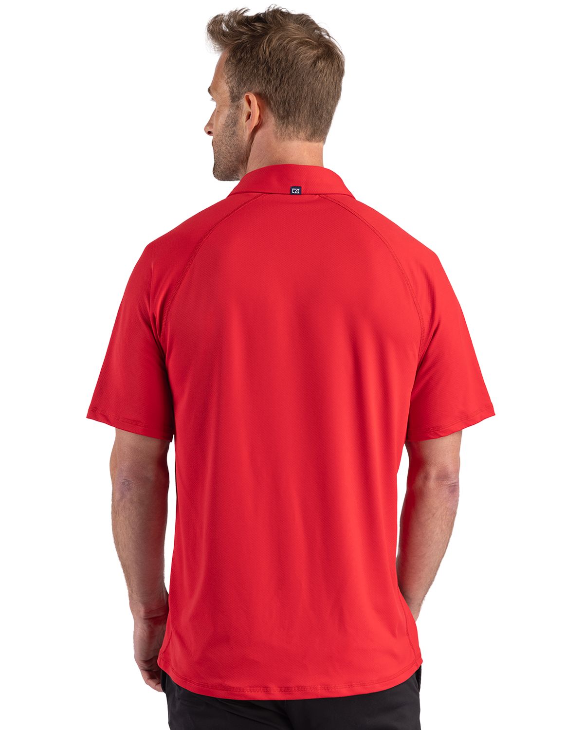 Cutter & Buck Prospect Recycled Featherlight Stretch Mens Sport Polo