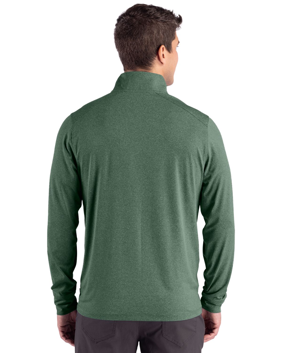 Cutter & Buck Forge Recycled Four-Way Stretch Mens Quarter Zip Pullover