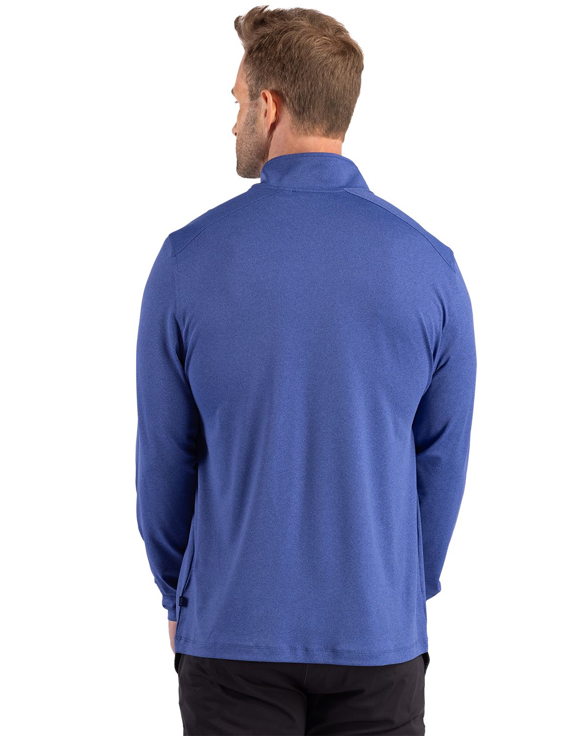 Cutter & Buck Forge Recycled Four-Way Stretch Mens Quarter Zip Pullover