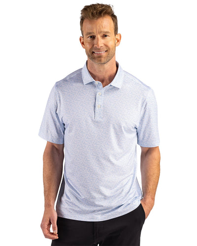Cutter & Buck Pike Recycled Fern Print Mens Polo