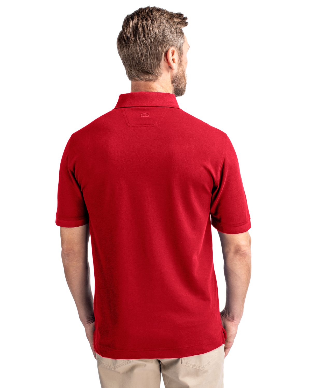 Cutter & Buck Advantage Epic Confidence Recycled Tri-Blend Pique Mens Polo