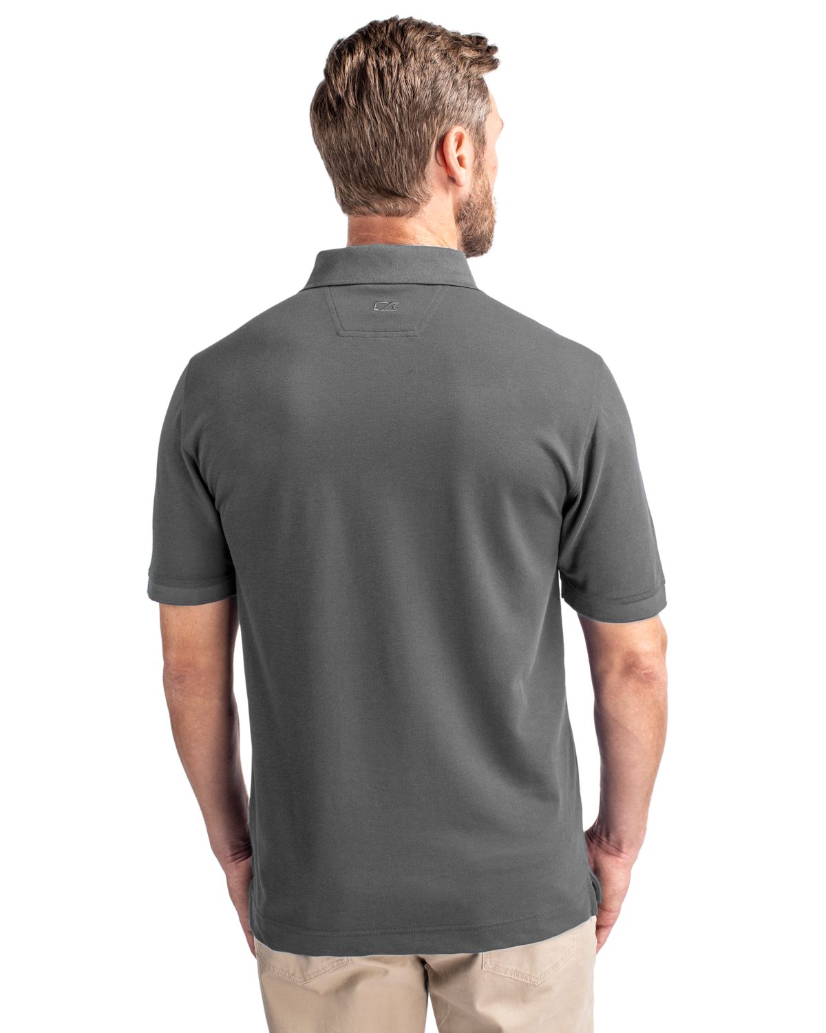 Cutter & Buck Advantage Epic Confidence Recycled Tri-Blend Pique Mens Polo