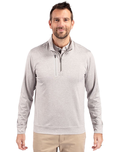 Cutter & Buck Stealth Quarter Zip Pullover - Men's Big & Tall
