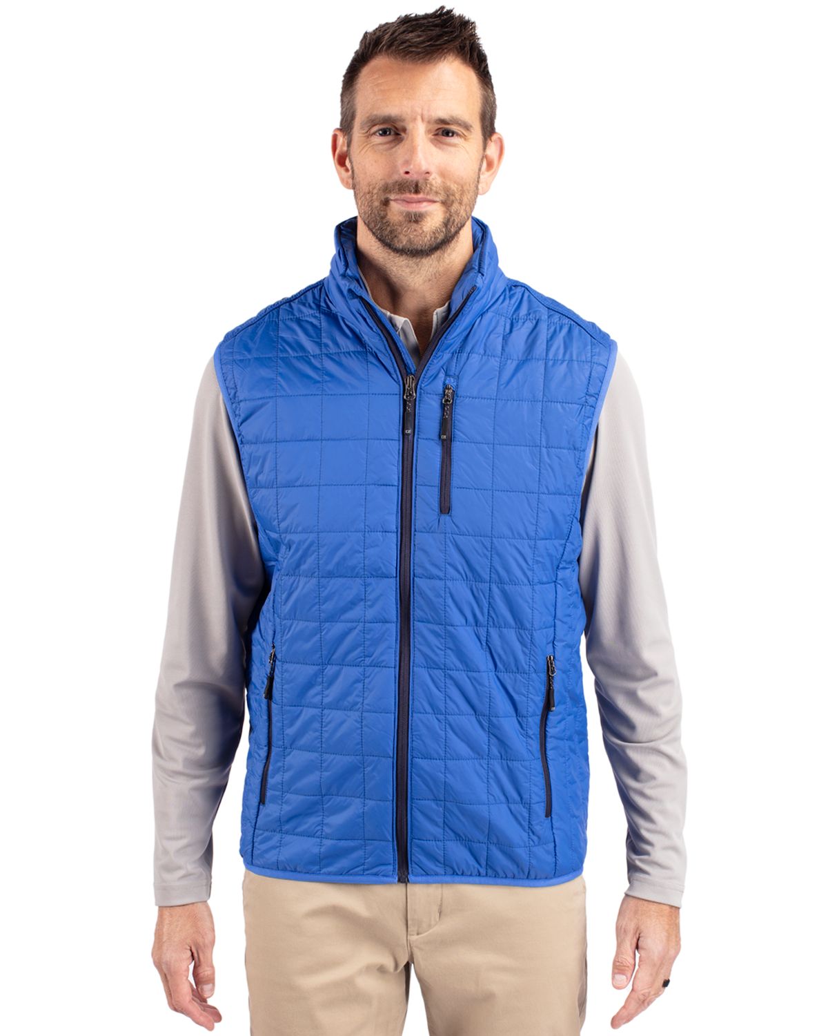 Cutter & Buck Rainier PrimaLoft Eco Full Zip Vest - Men's Big & Tall