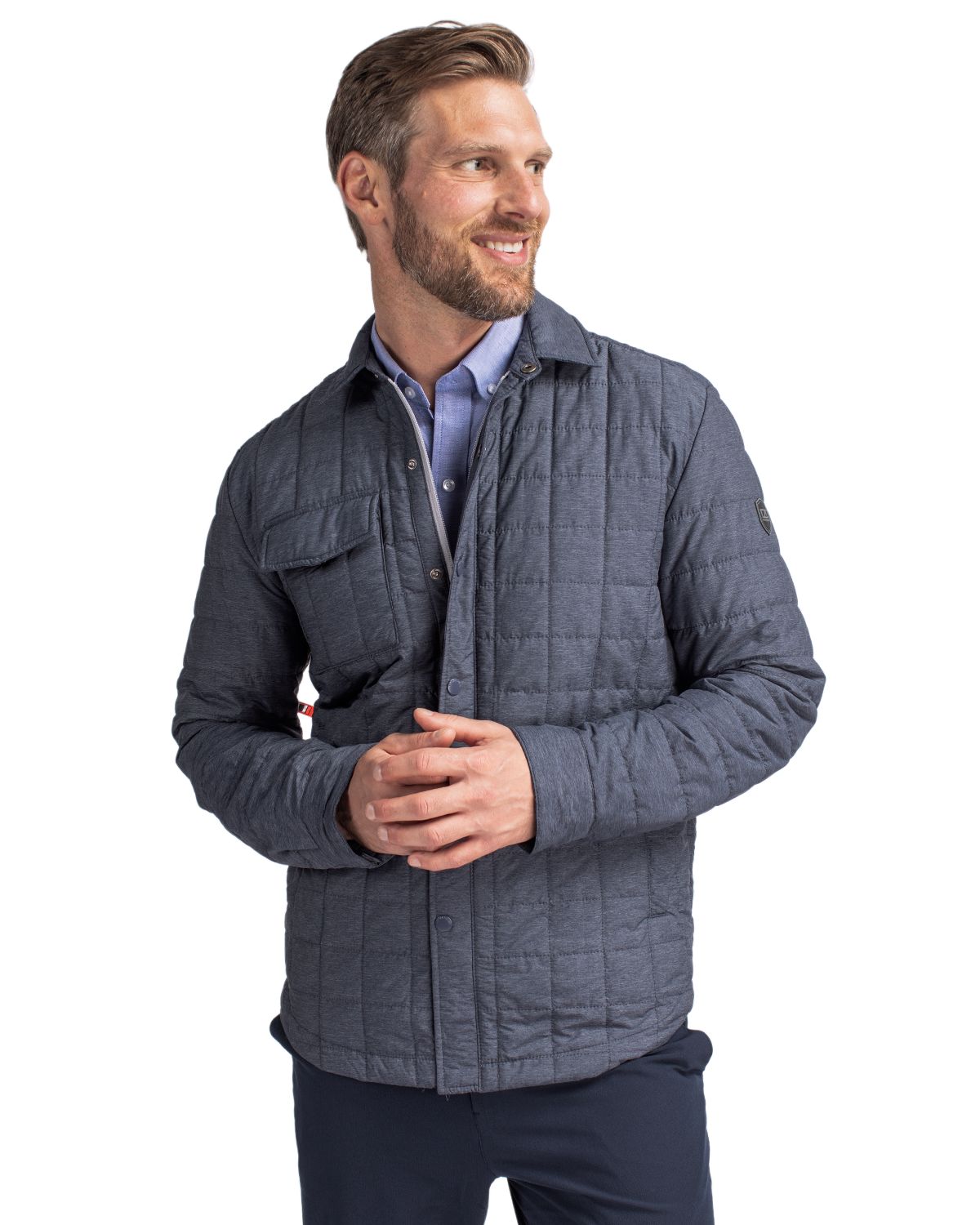 Cutter & Buck Rainier PrimaLoft Eco Shirt Jacket - Men's