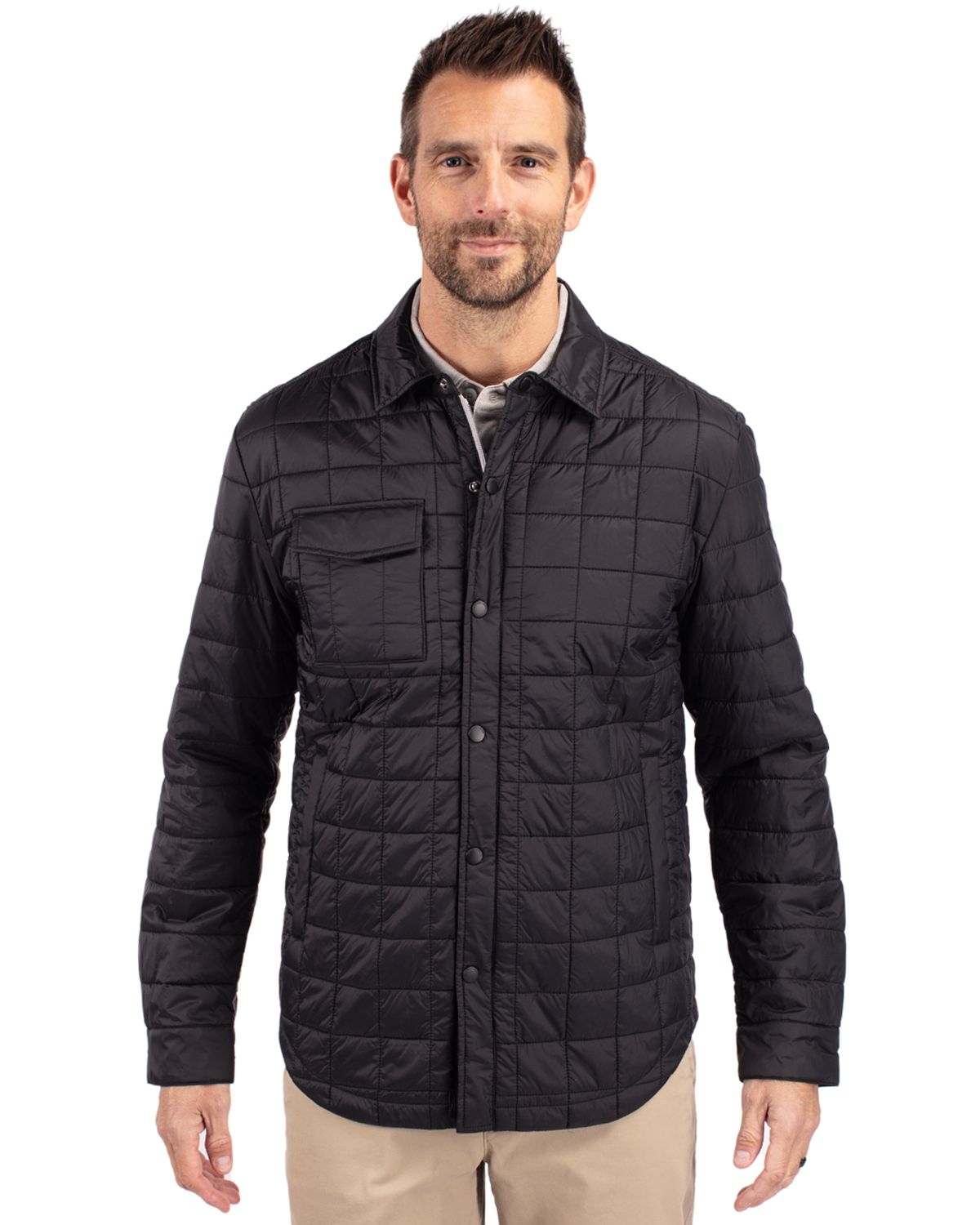 Cutter & Buck Rainier PrimaLoft Eco Shirt Jacket - Men's