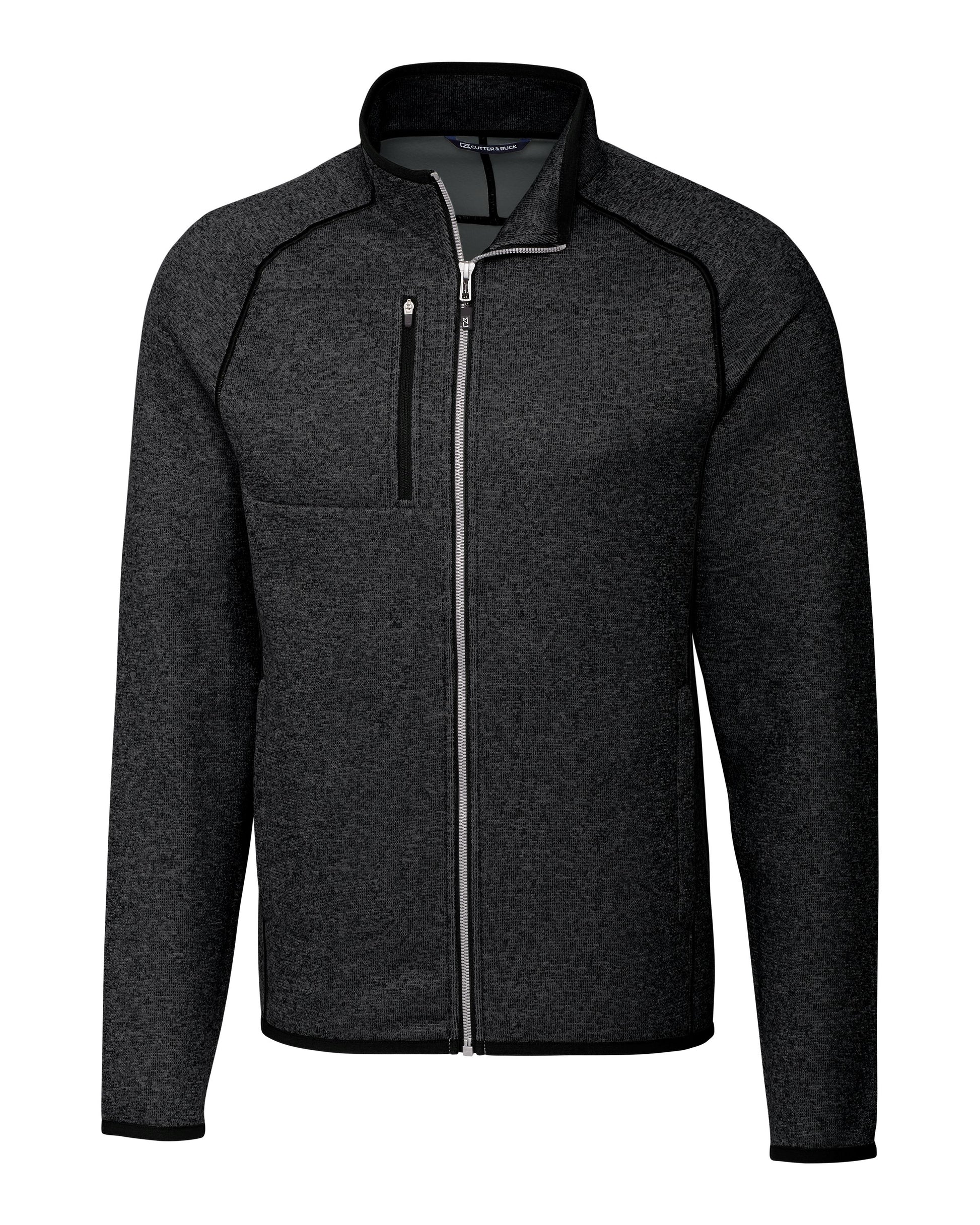 Cutter & Buck Mainsail Sweater Knit Full Zip Jacket - Men's