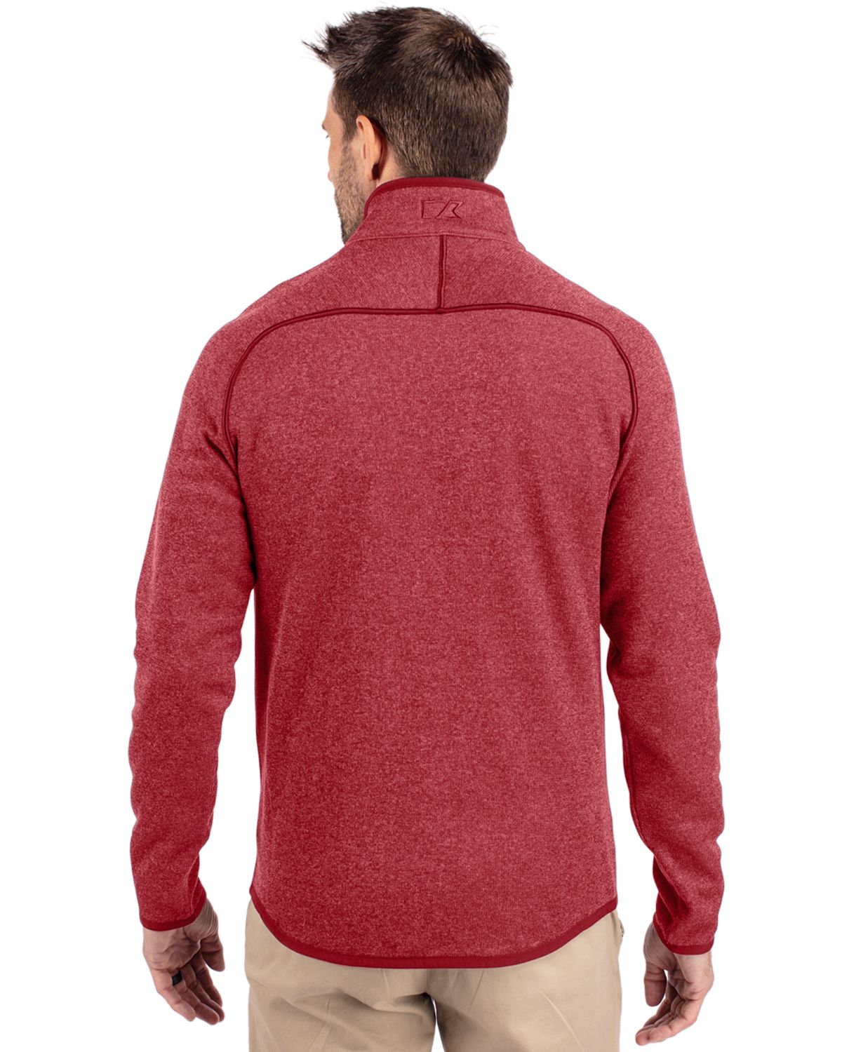 Cutter & Buck Mainsail Sweater-Knit Mens Full Zip Jacket