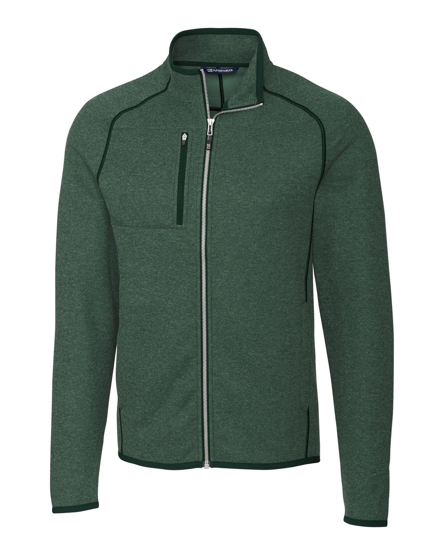 Cutter & Buck Mainsail Sweater Knit Full Zip Jacket - Men's