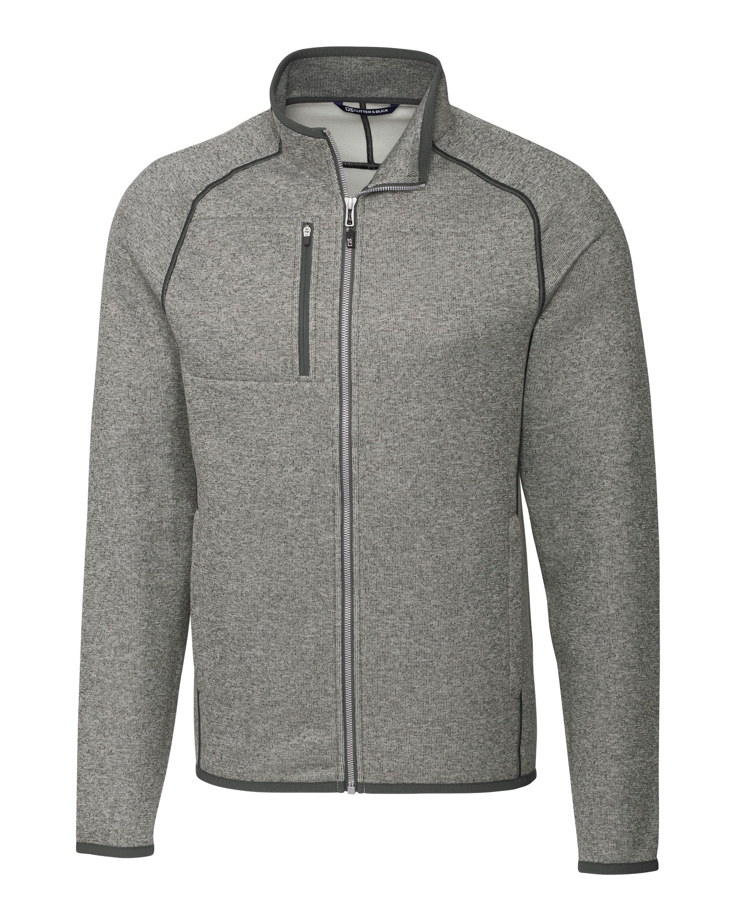 Cutter & Buck Mainsail Sweater Knit Full Zip Jacket - Men's Big & Tall