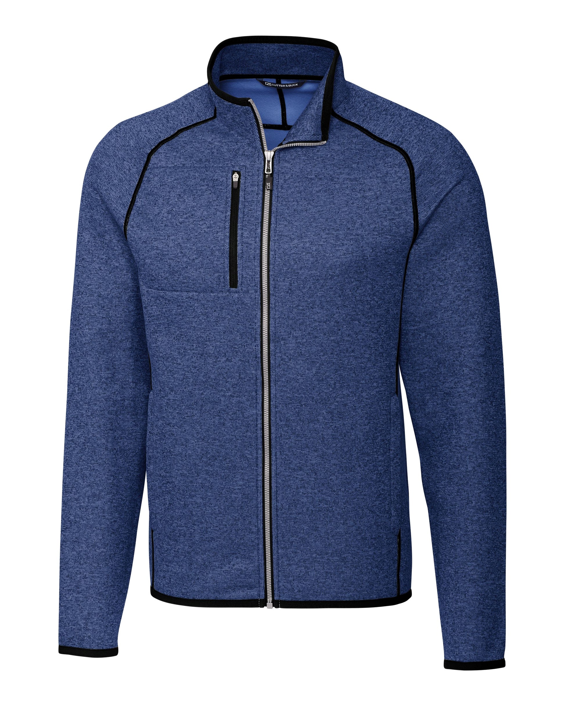 Cutter & Buck Mainsail Sweater Knit Full Zip Jacket - Men's