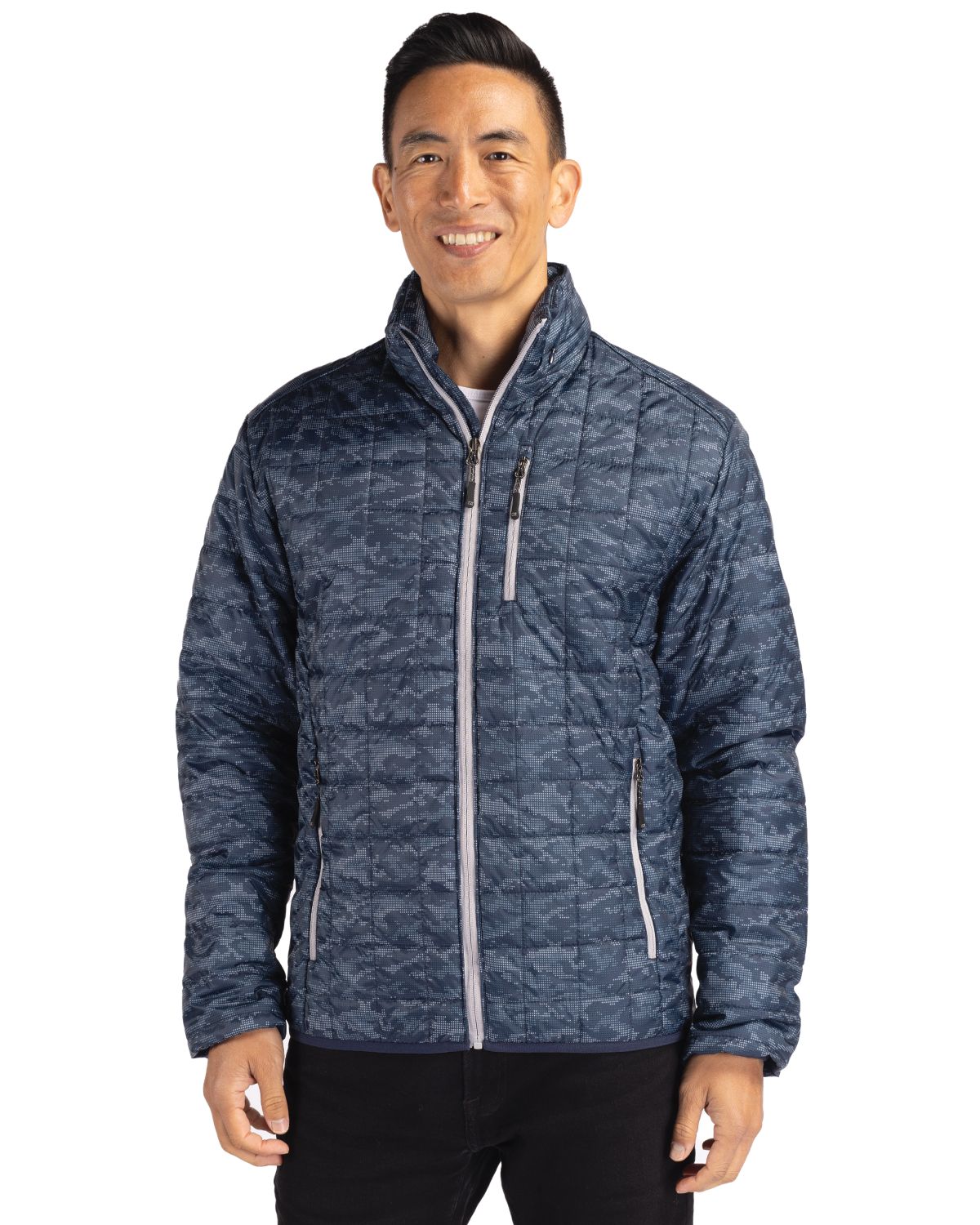 Cutter & Buck Rainier PrimaLoft Eco Printed Jacket - Men's