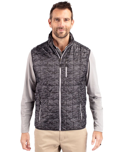 Cutter & Buck Rainier PrimaLoft Eco Printed Vest - Men's
