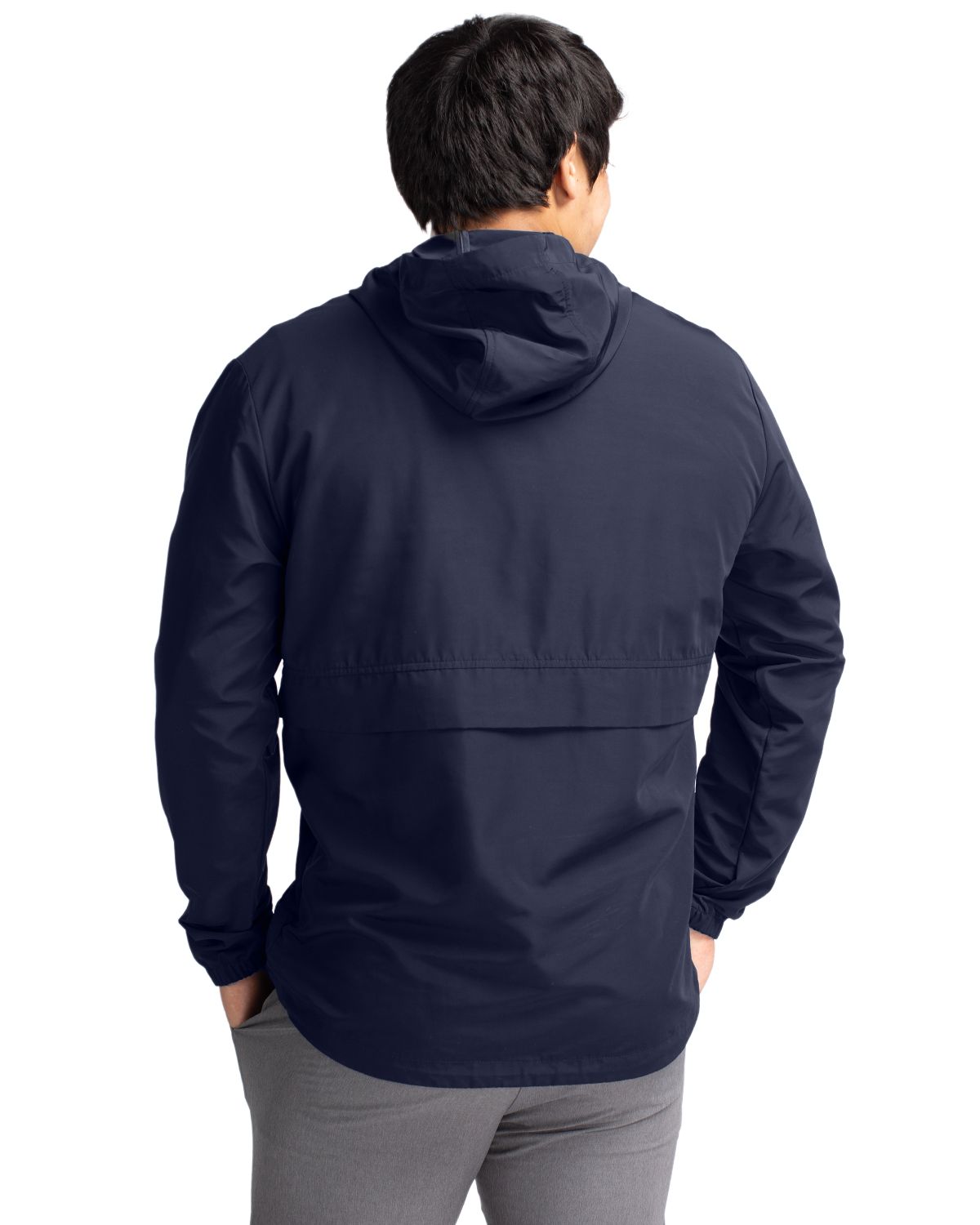 Cutter & Buck Charter Epic Versatility Recycled Mens Half Zip Anorak Jacket