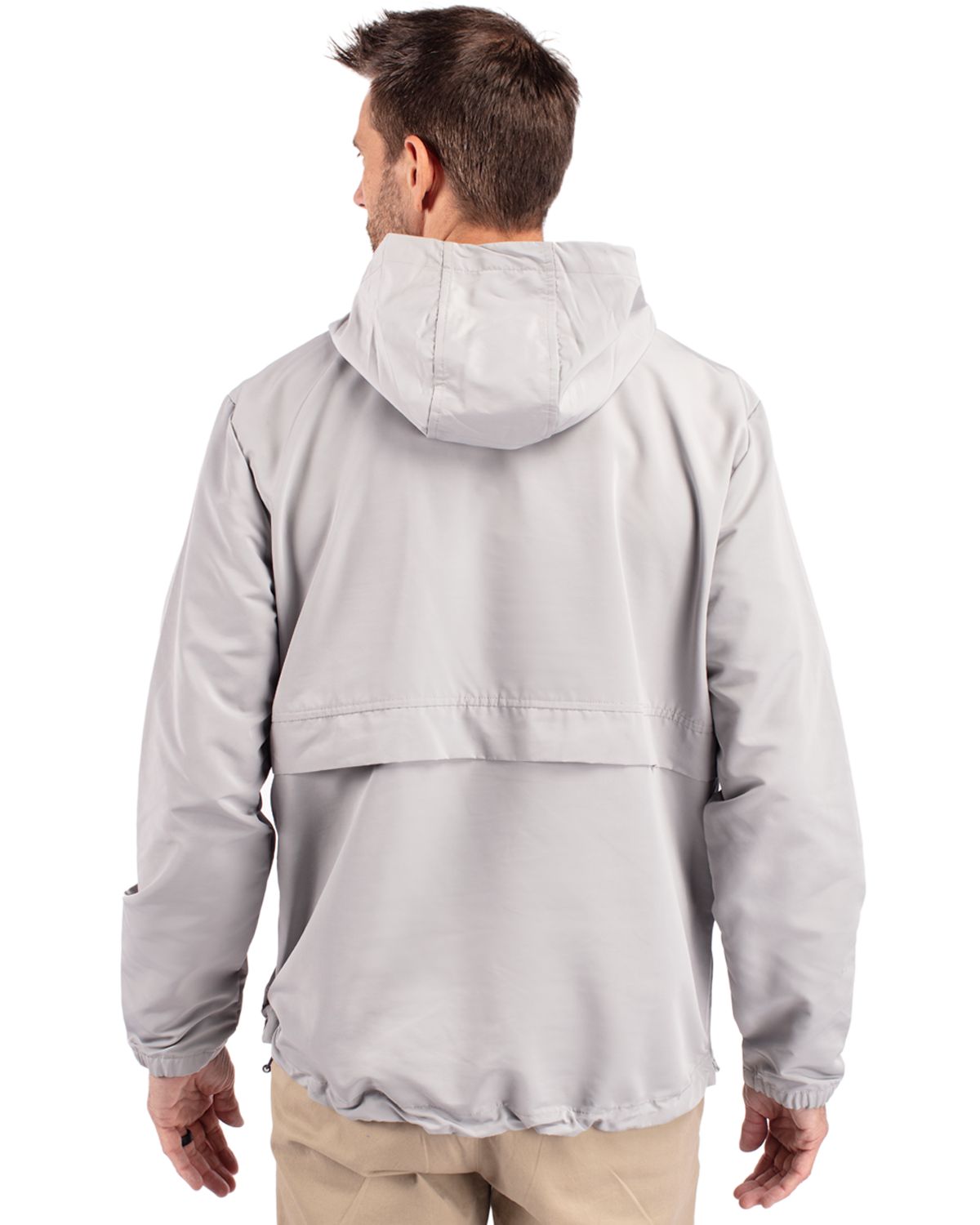 Cutter & Buck Charter Epic Versatility Recycled Mens Half Zip Anorak Jacket