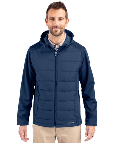 Cutter & Buck Evoke Eco Hybrid Hooded Jacket - Men's Big & Tall