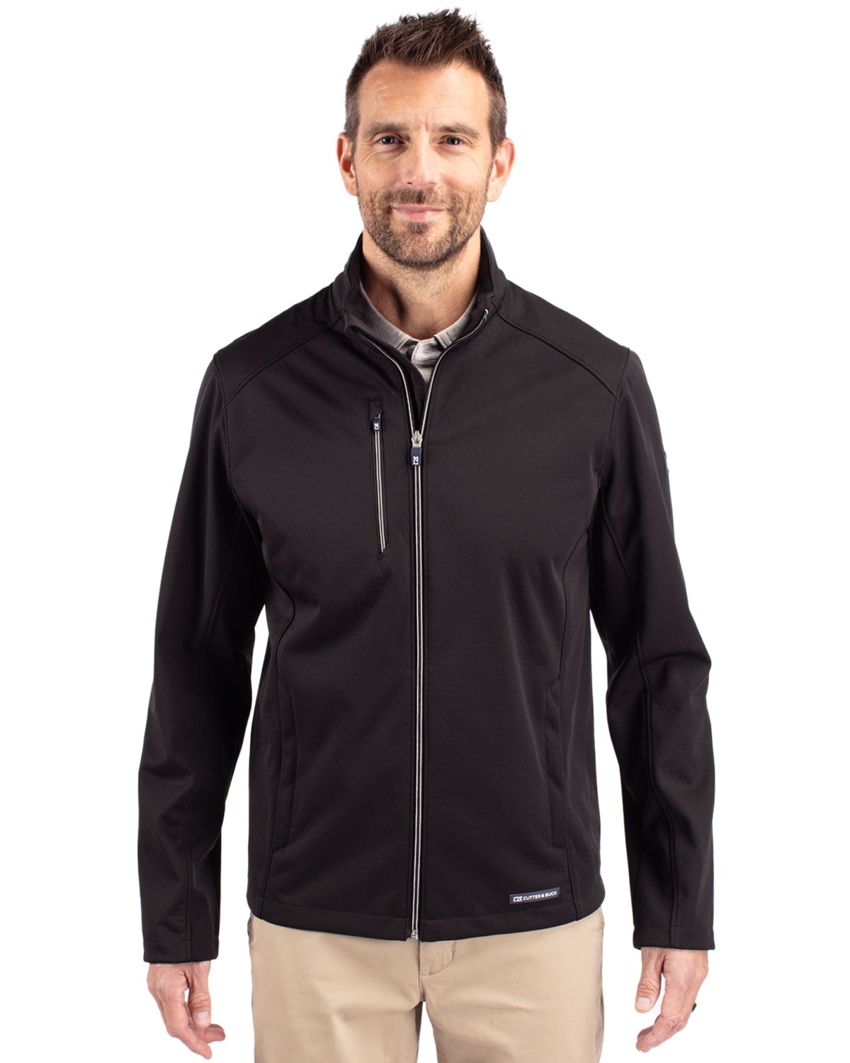 Cutter & Buck Evoke Epic Versatility Recycled Softshell Mens Full Zip Jacket