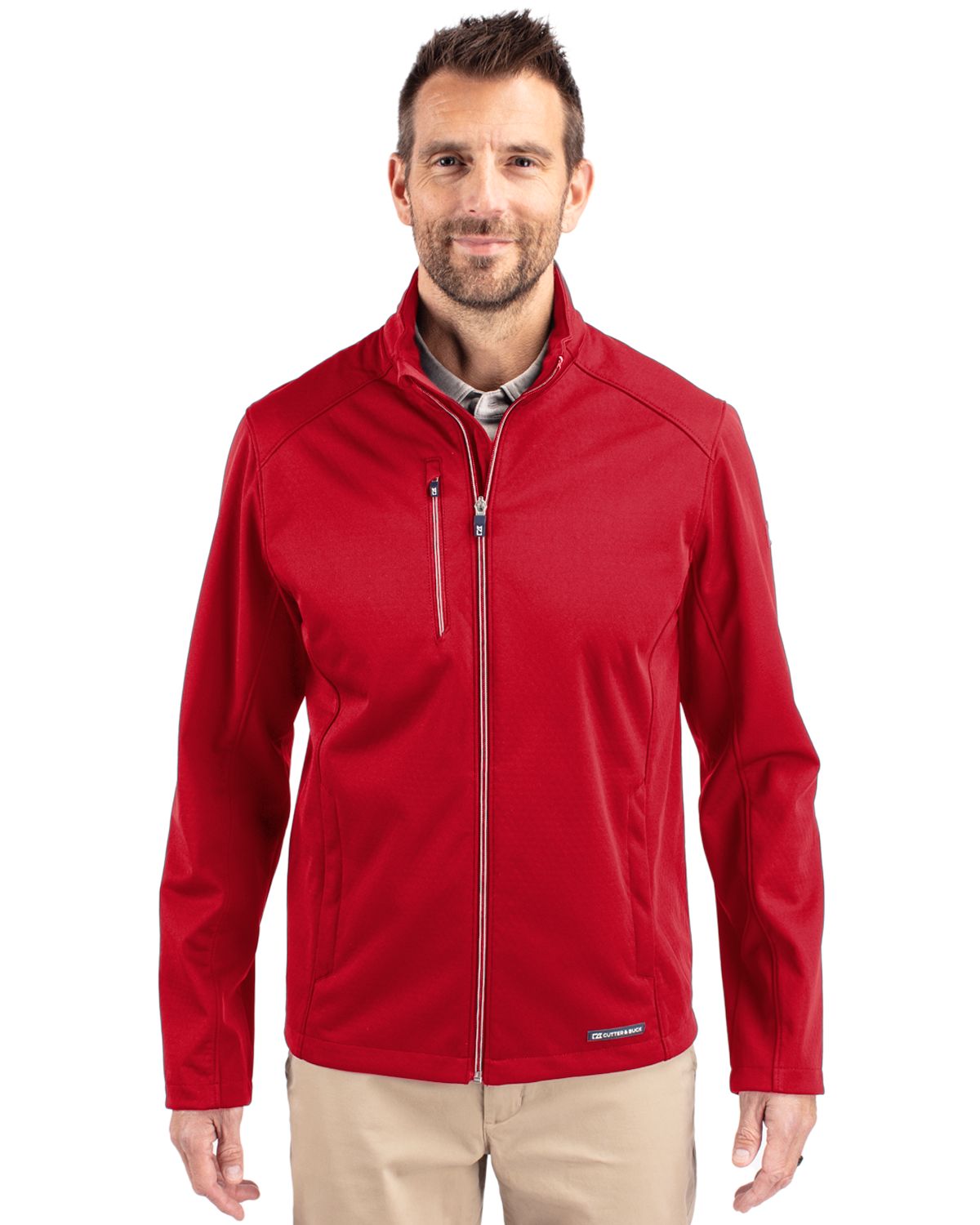 Cutter & Buck Evoke Eco Softshell Full Zip Jacket - Men's
