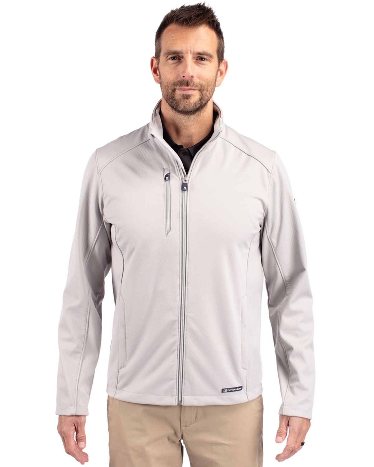 Cutter & Buck Evoke Epic Versatility Recycled Softshell Mens Full Zip Jacket
