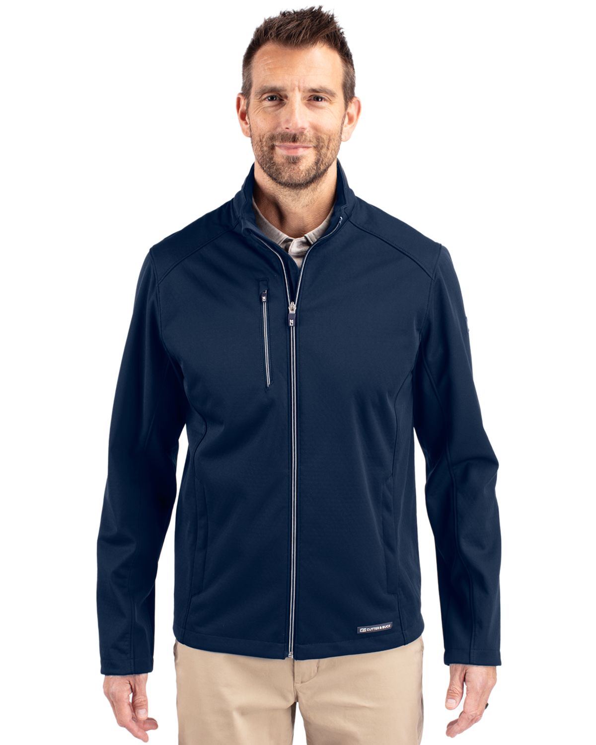 Cutter & Buck Evoke Epic Versatility Recycled Softshell Mens Full Zip Jacket