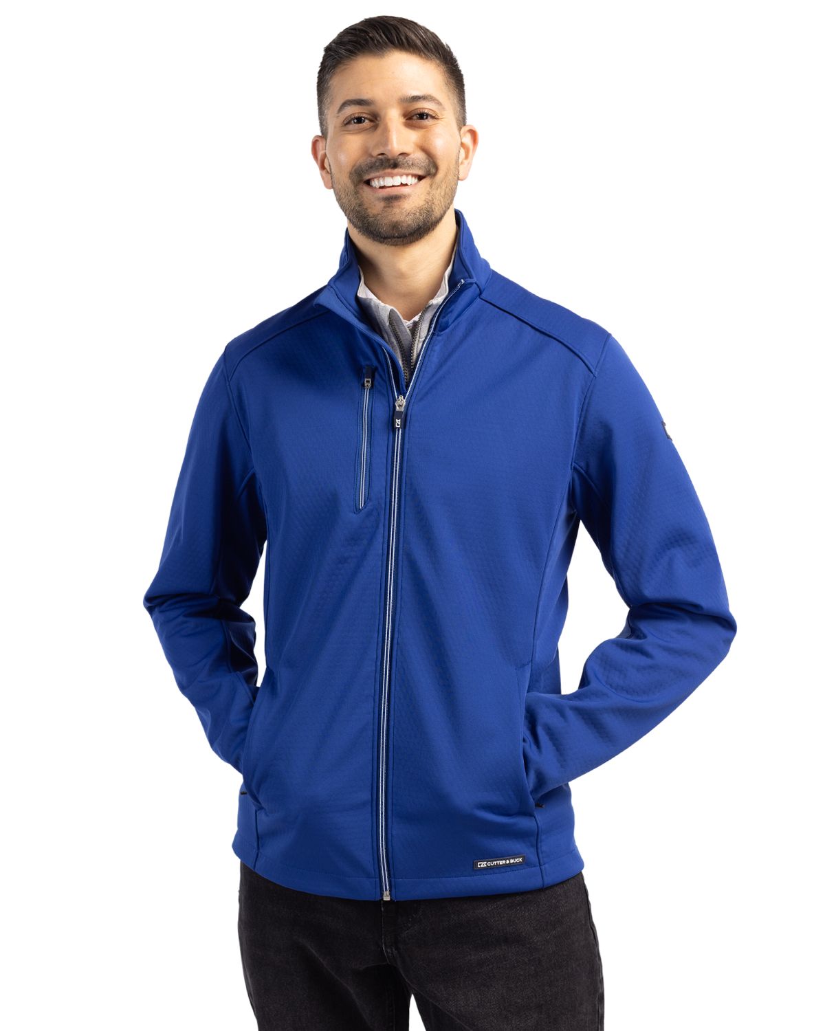 Cutter & Buck Evoke Epic Versatility Recycled Softshell Mens Full Zip Jacket