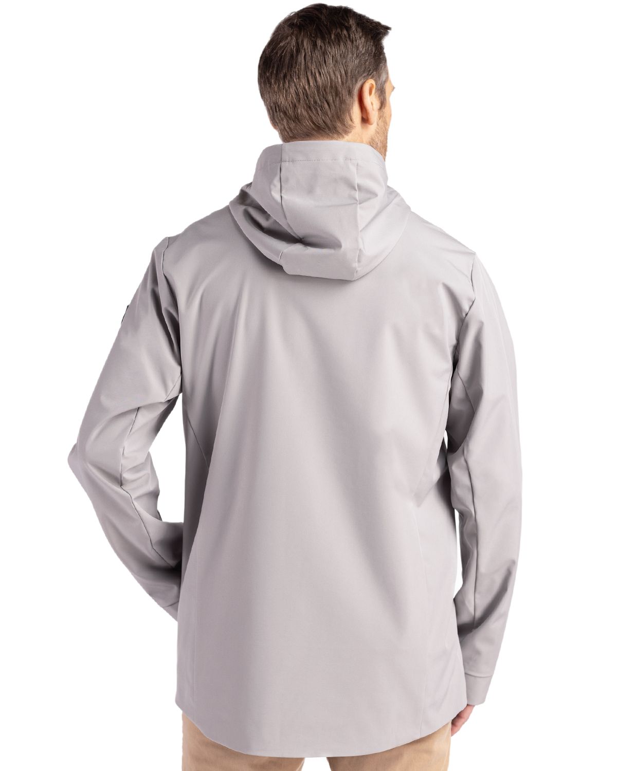 Cutter & Buck Camano Recycled Everyday Stretch Water Resistant Mens Full Zip Jacket