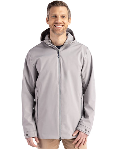 Cutter & Buck Camano Recycled Everyday Stretch Water Resistant Mens Full Zip Jacket